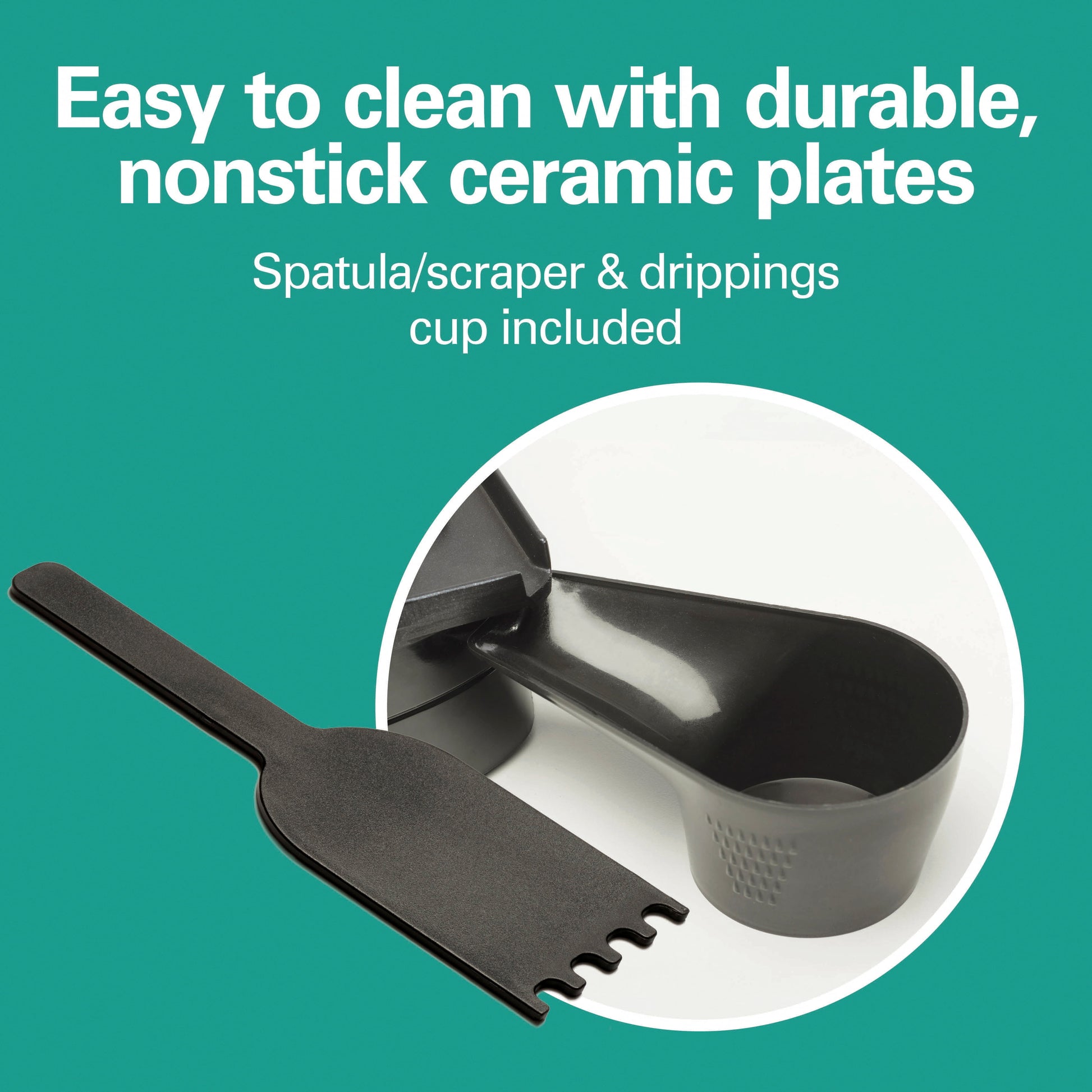 Indoor Grill and Panini Press 2 in 1, Nonstick Plates, Stainless Steel