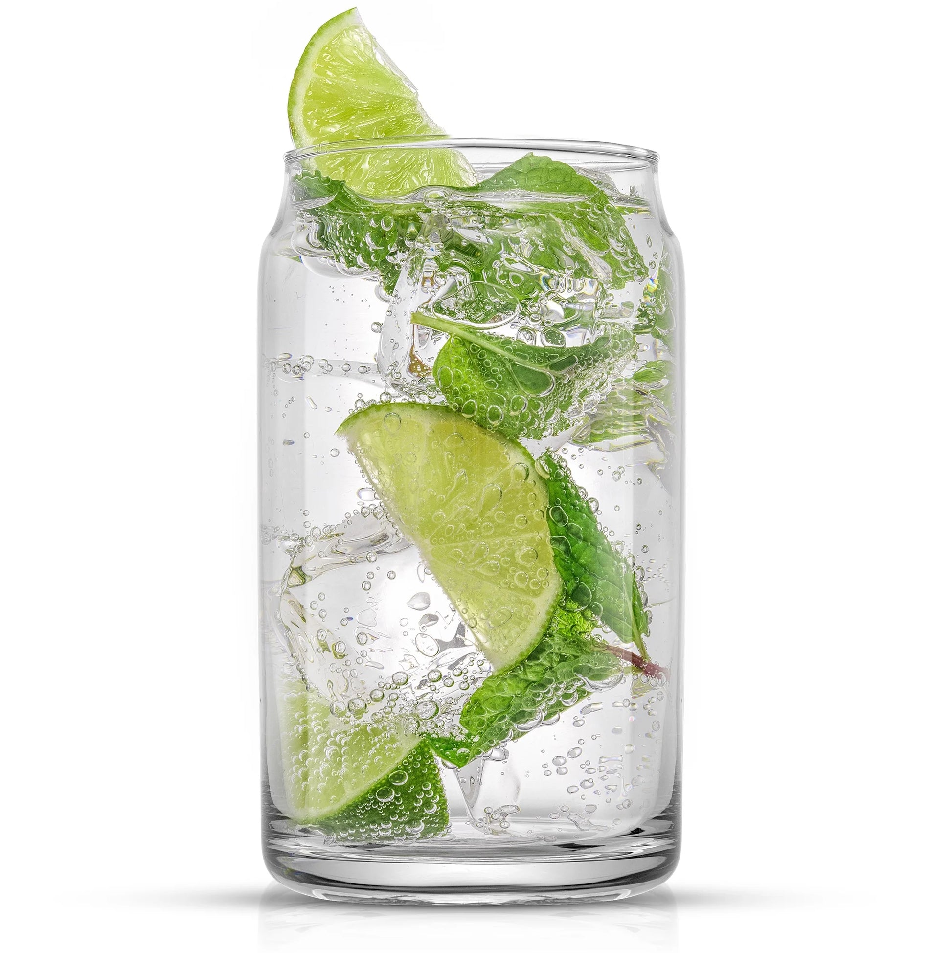 Classic Can Shape Tumbler Drinking Glass - Set of 6, New in Box