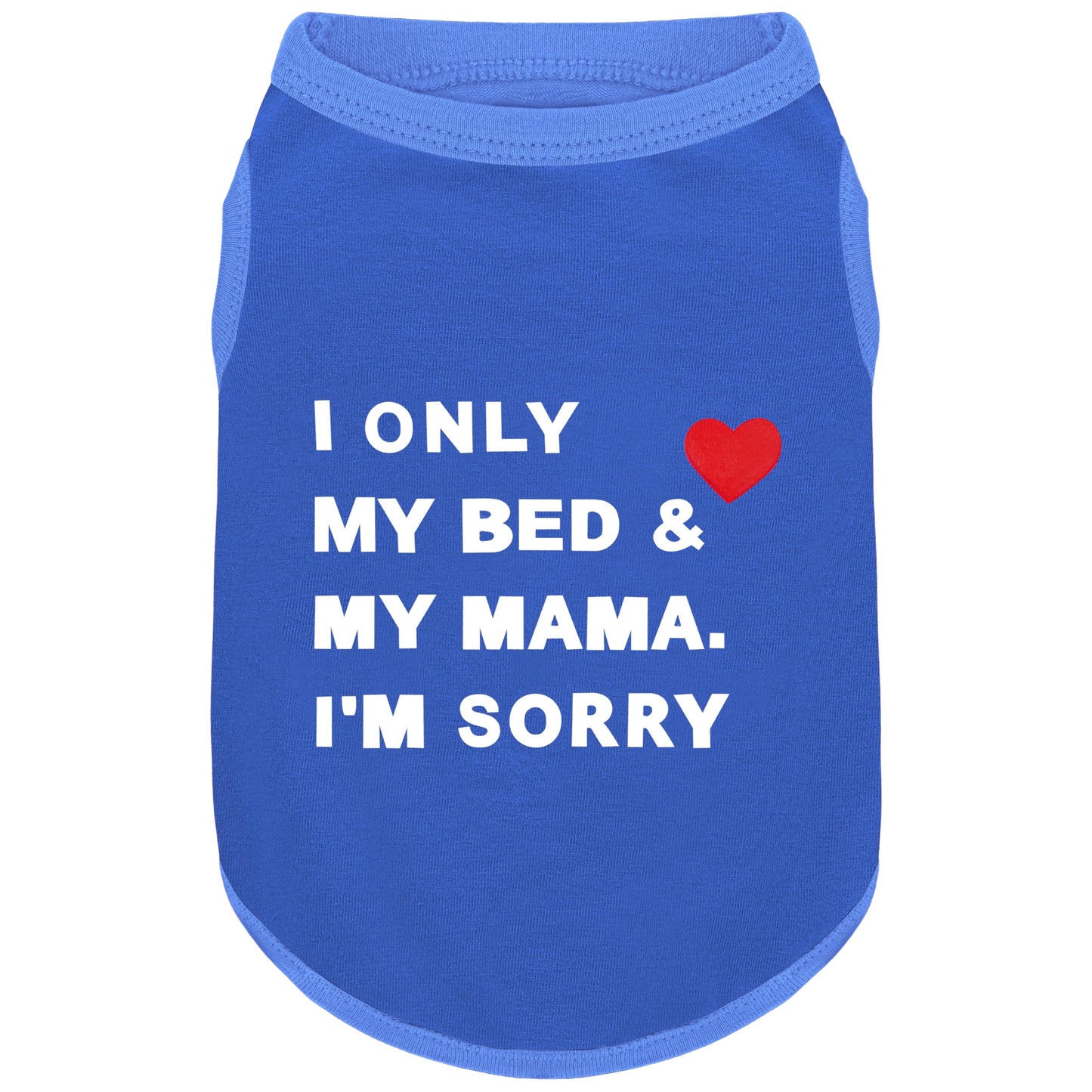 Stylish Cotton Dog Shirt with Print, Soft & Breathable, All-Season Comfort, Fits Most Breeds - Perfect Pet Apparel for Small, Medium, Large Dogs.Blue&m