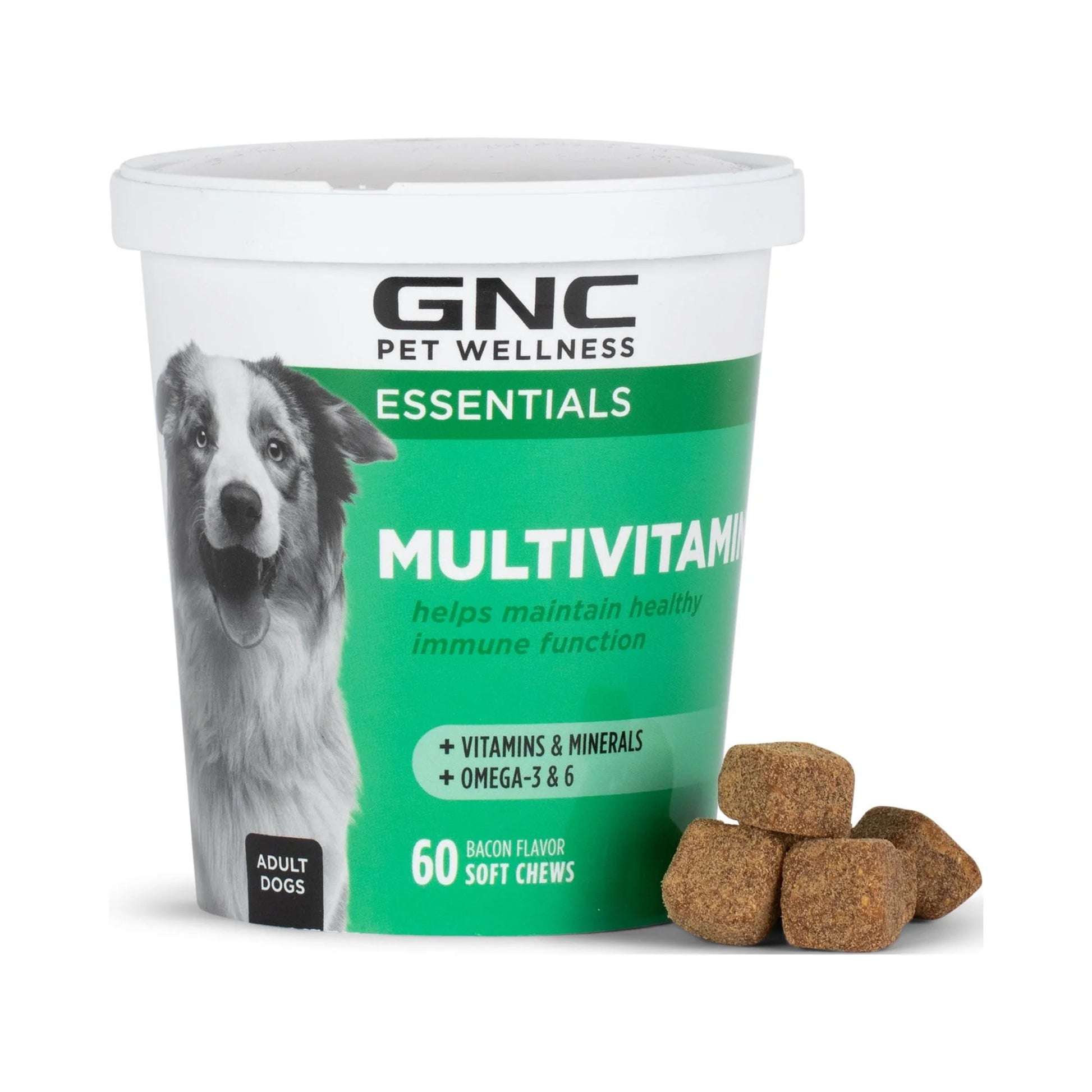Pet Wellness Essentials Dog Multivitamin Supplement for Healthy Immune System, Soft Chews