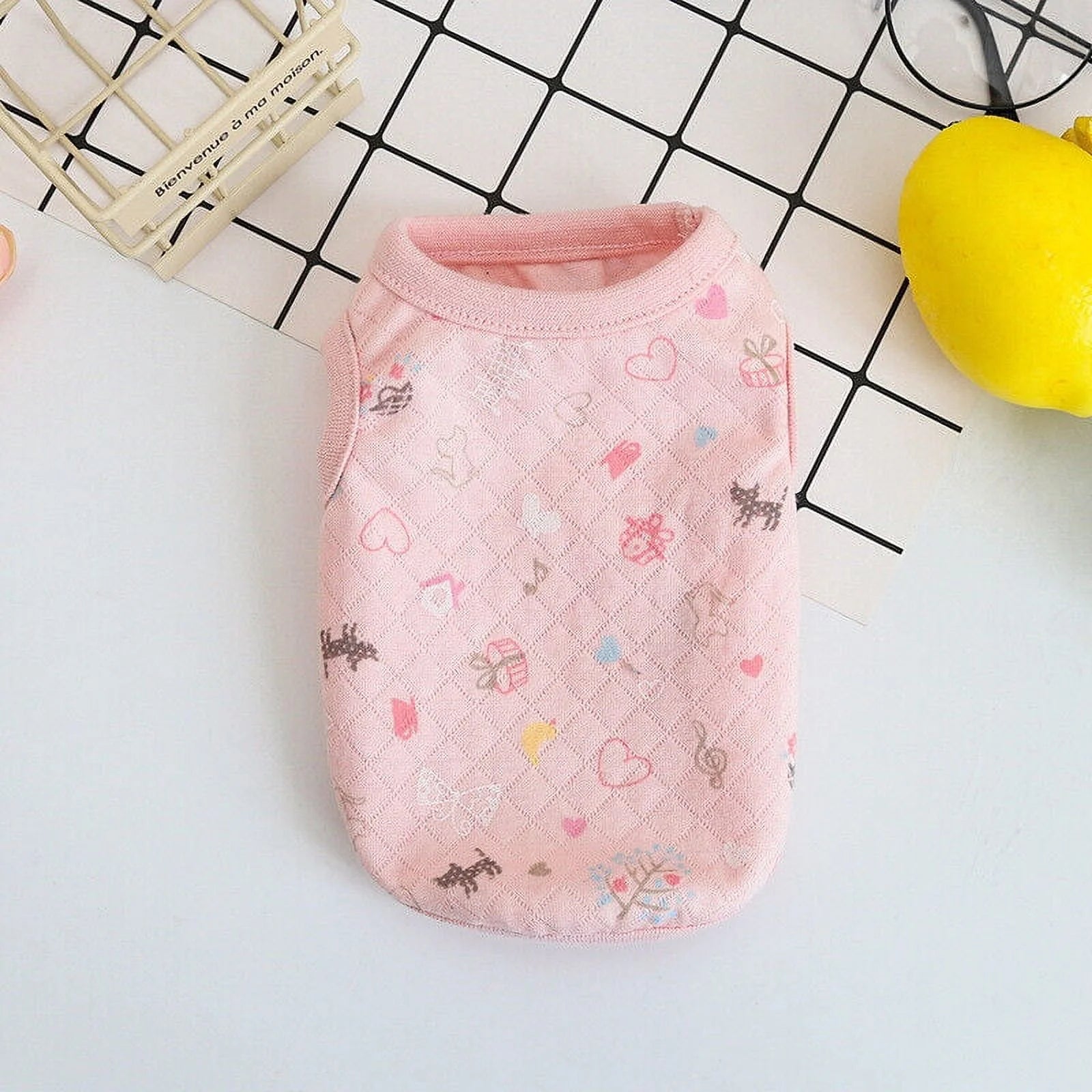 Teacup Dog and Cat Vest Shirt for Chihuahua and Yorkie - Available in XXXS, XXS, and XS Sizes