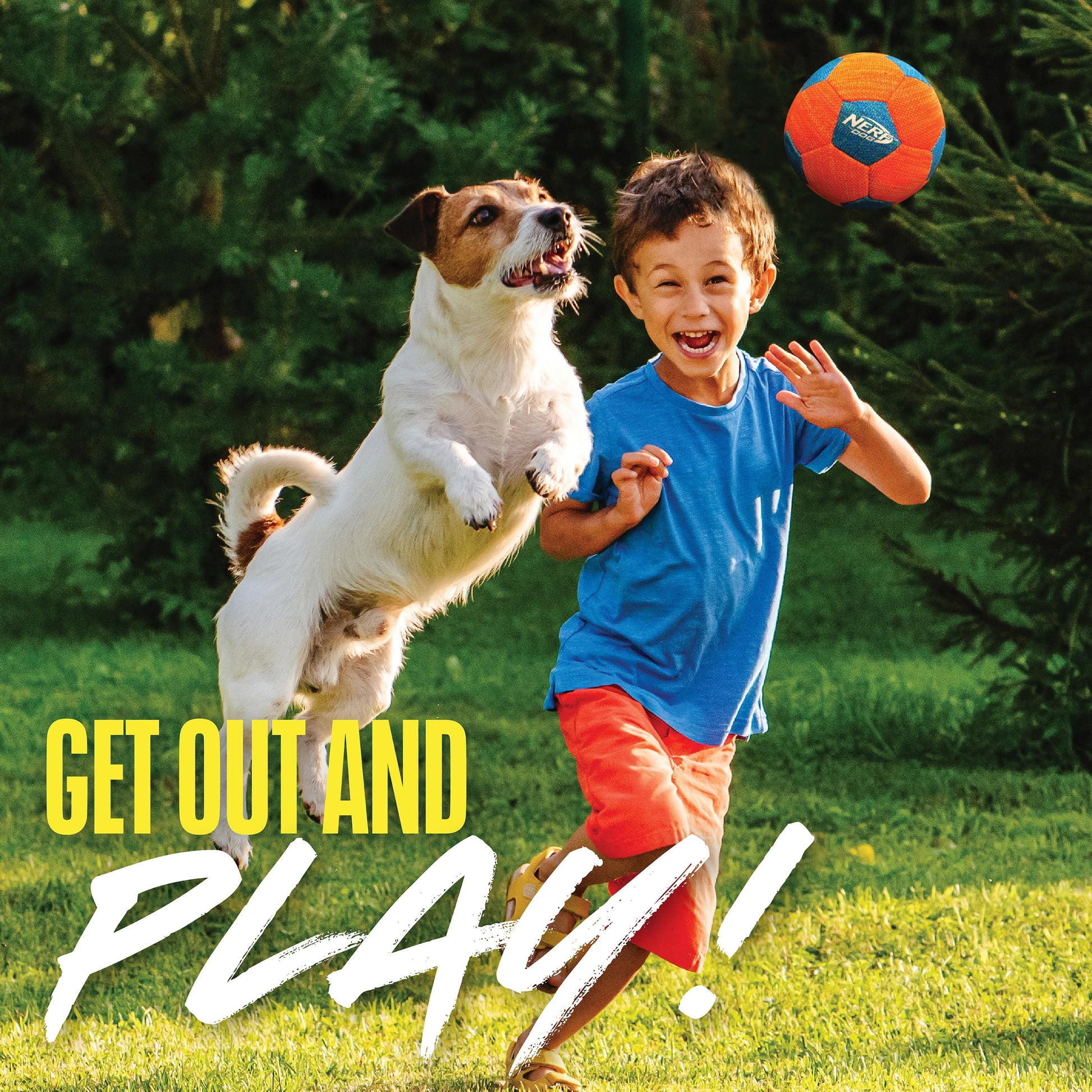 X-Weave Squeaky Soccer Ball for Large Breeds