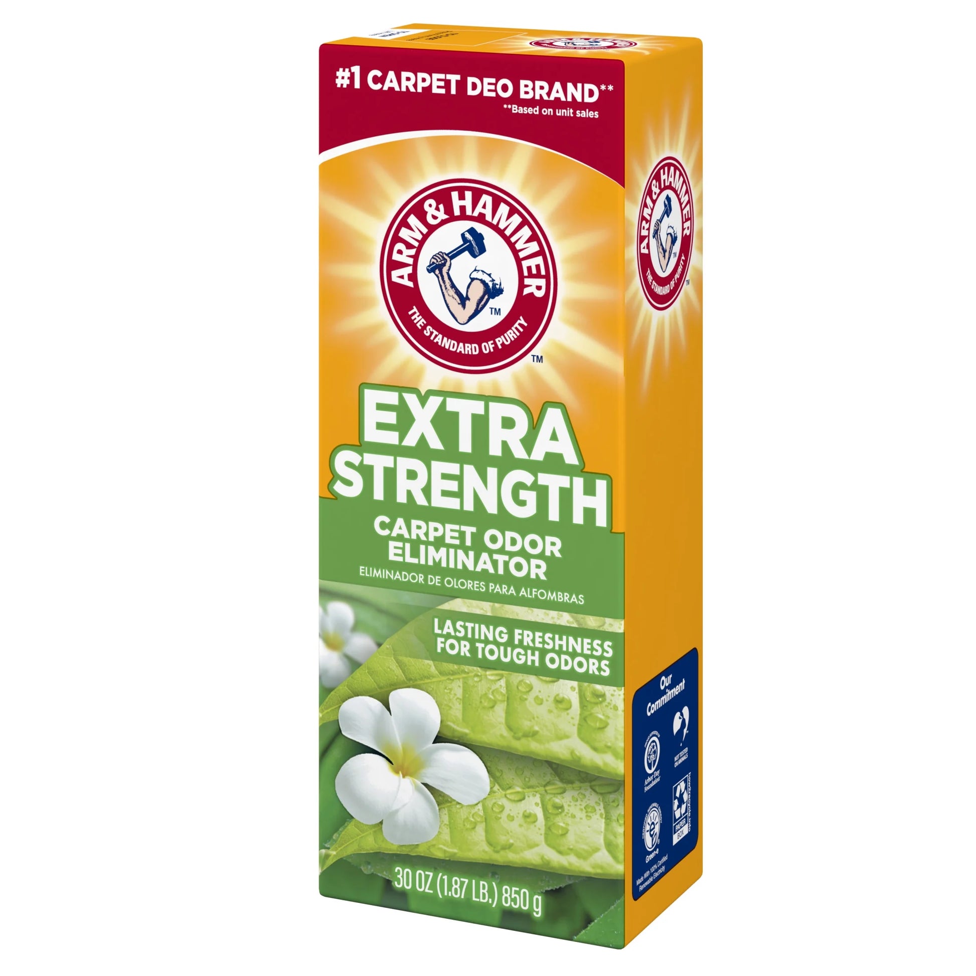 Extra Strength Carpet Odor Eliminator Powder with Fresh Scent, 30 Oz
