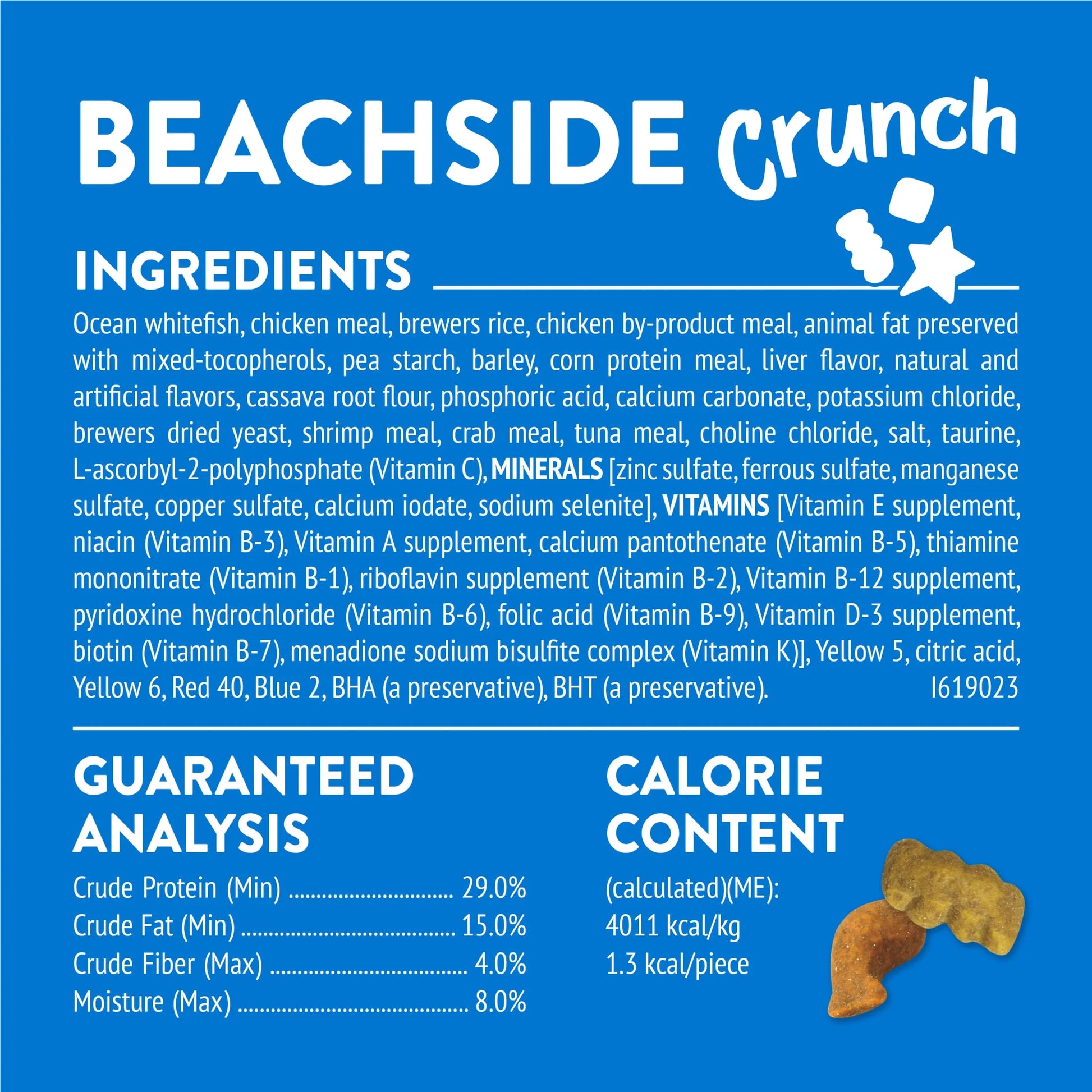 Purina  Party Mix Beachside Crunch Cat Treats with Shrimp, Crab, and Tuna, 6 oz Bag