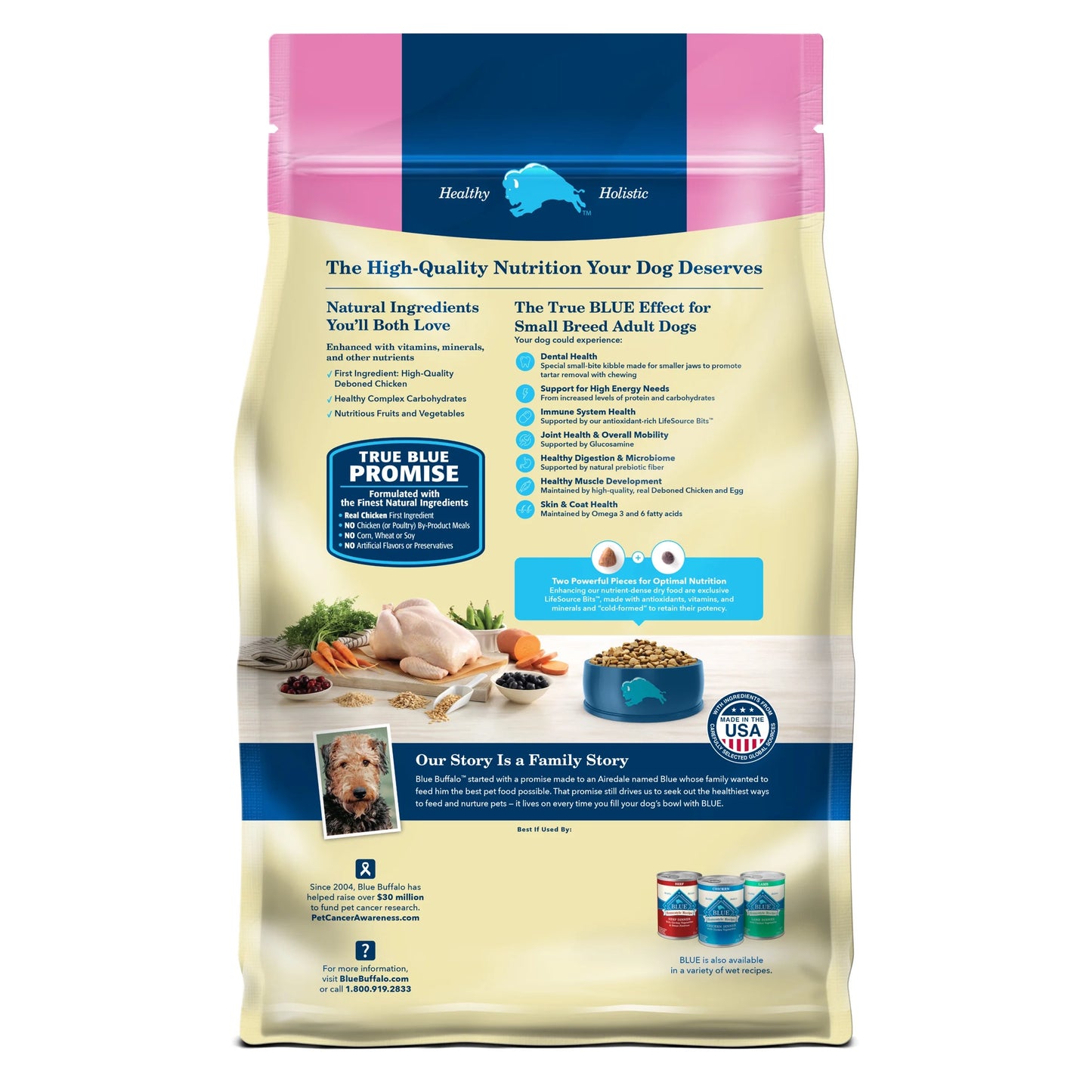 Premium Life Protection Formula Small Breed Dry Dog Food with Chicken & Brown Rice - 5 lbs.