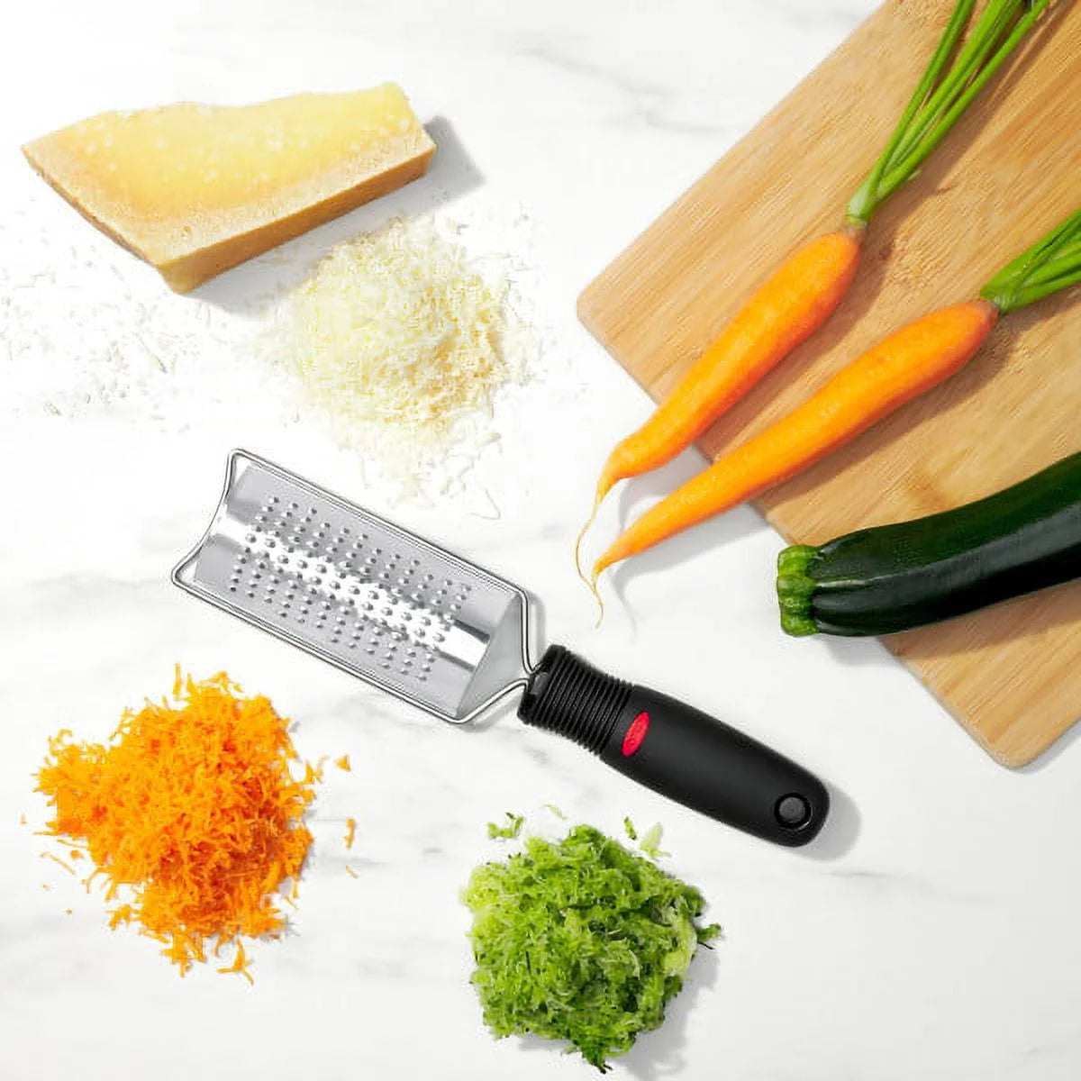 Softworks Stainless Steel Grater, Black