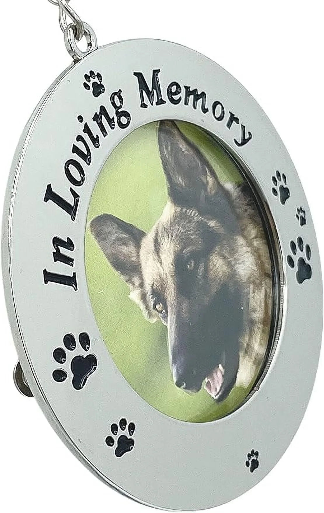 Pet Memorial Photo Frame Ornament in Loving Memory Pets Remembrance