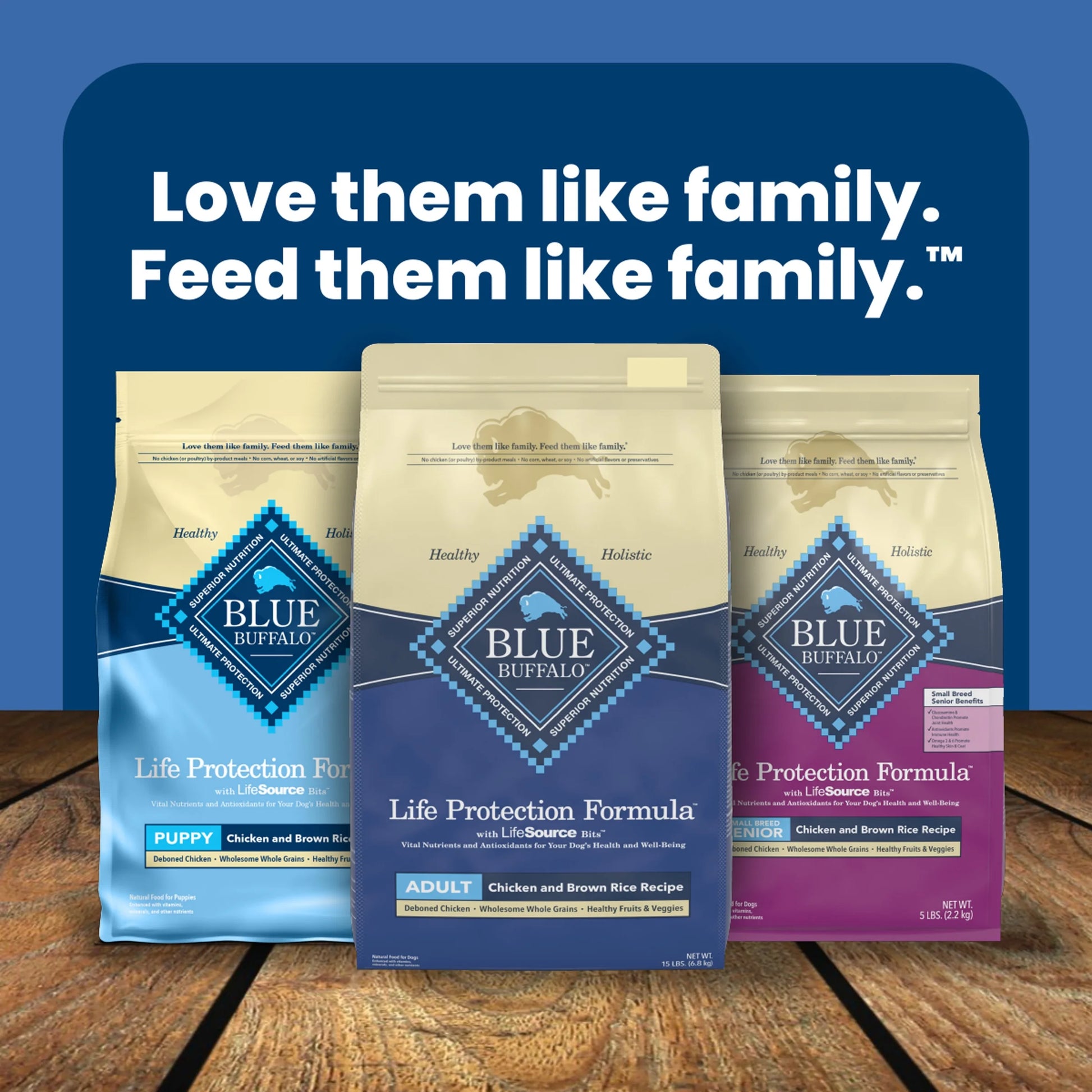 Premium BLUE Life Protection Formula Adult Dry Dog Food with Chicken & Brown Rice - 5 lbs for Optimal Health and Vitality