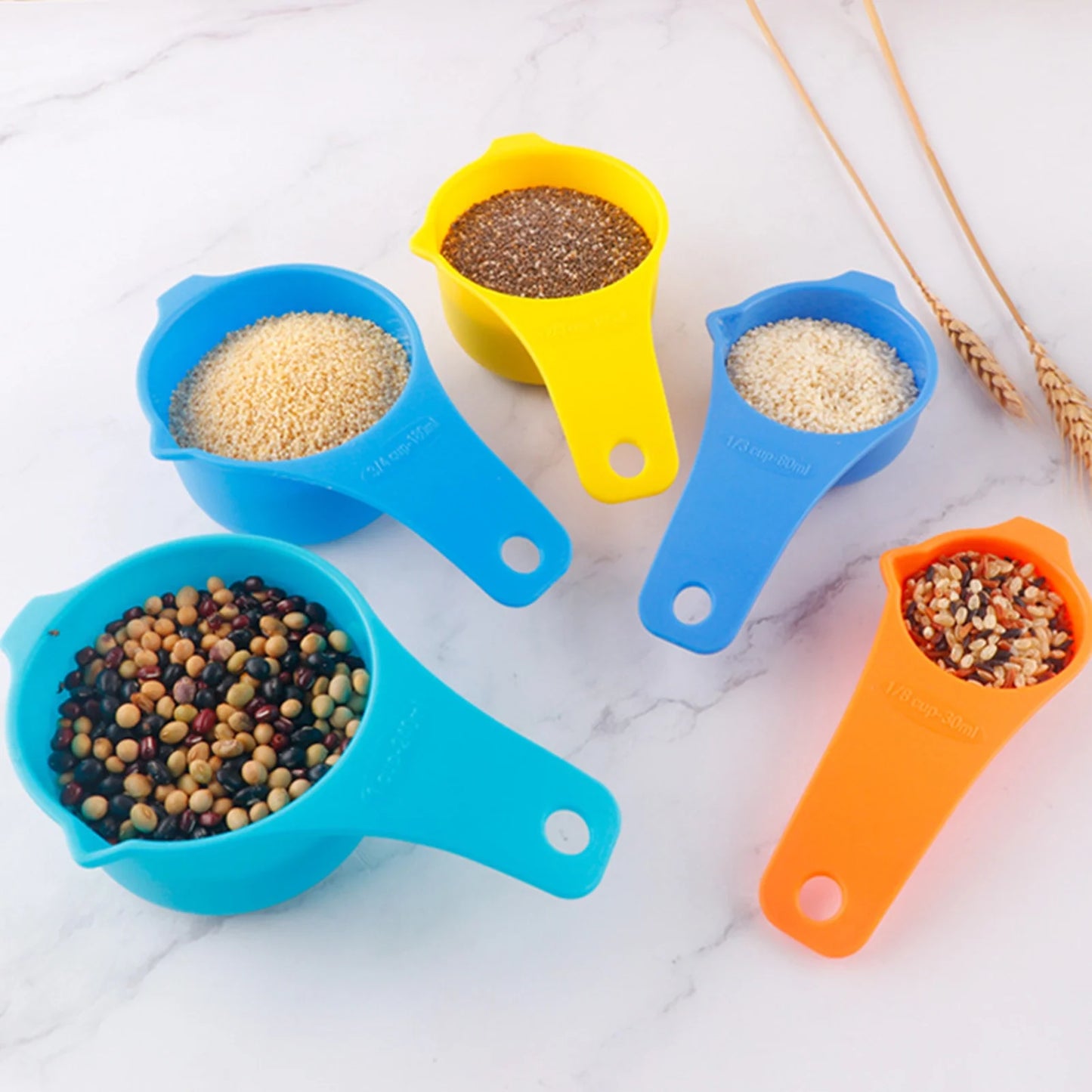 Measuring Spoon Set Measuring Cups 15Pcs Measuring Cup Spoon Set Food Grade Kitchen Supplies