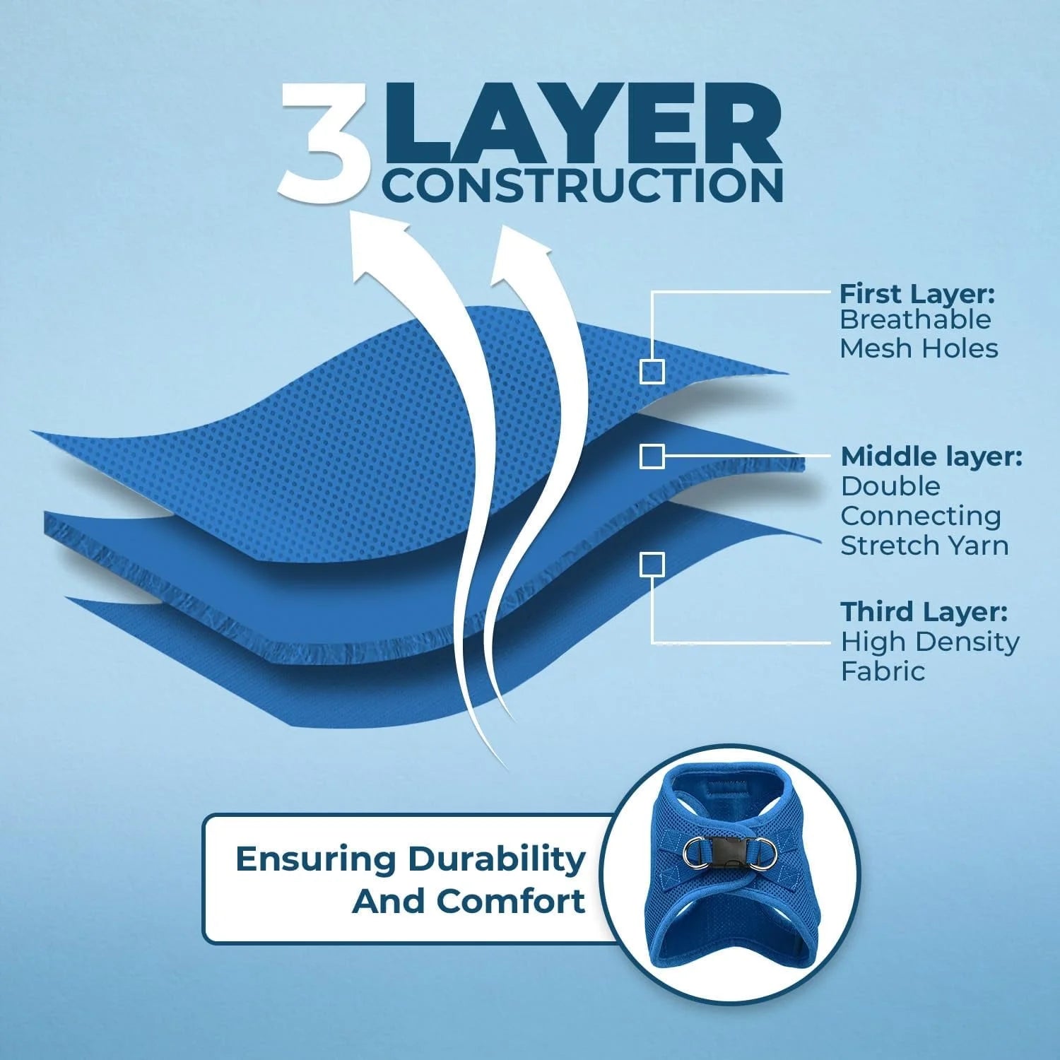 Step-In Air Mesh Dog Harness by Best Pet Supplies