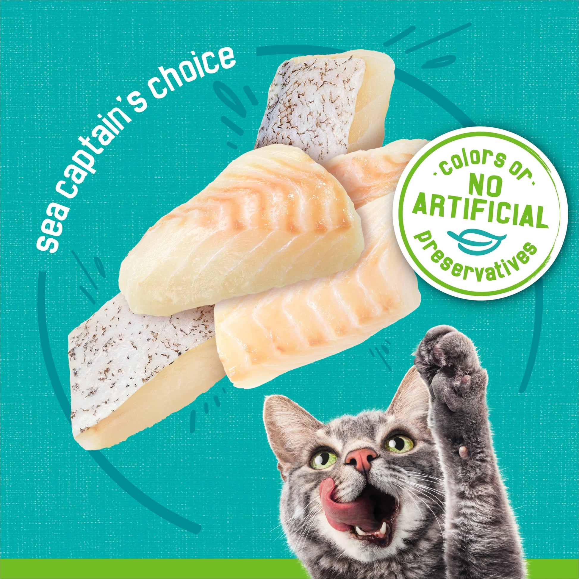 Purina  Sea Captain's Choice Wet Cat Food Pâté, 5.5 oz Can