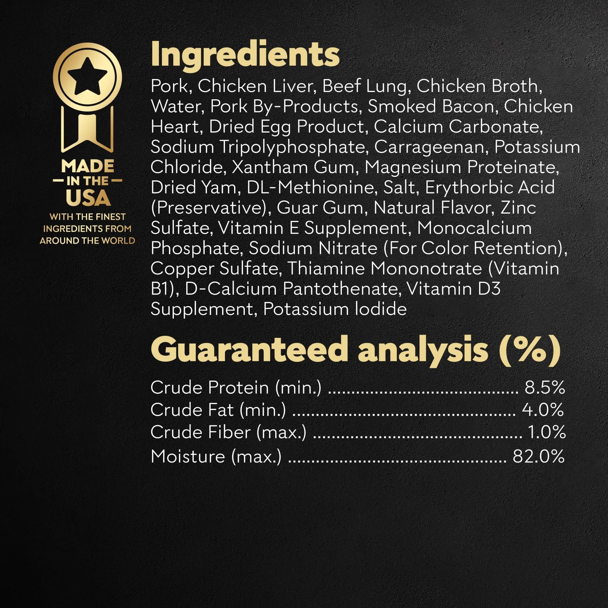 Classic Loaf in Sauce with Smoked Bacon and Egg Wet Dog Food, 3.5 oz Tray
