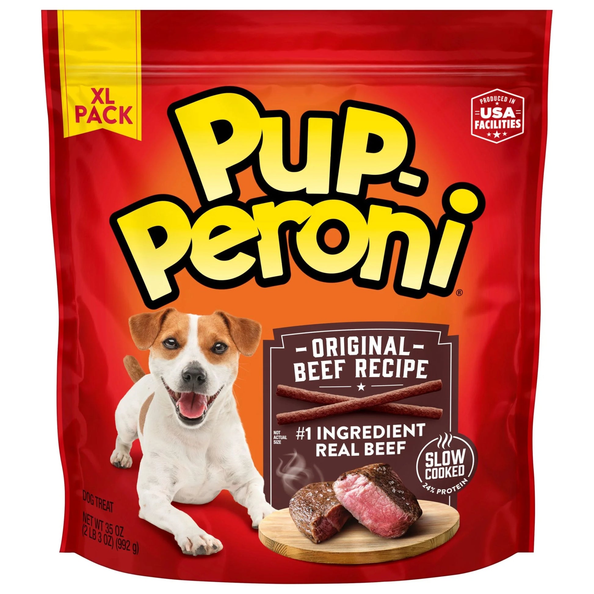 Pup Peroni Original Beef Recipe Dog Treats, 35 Ounce Bag