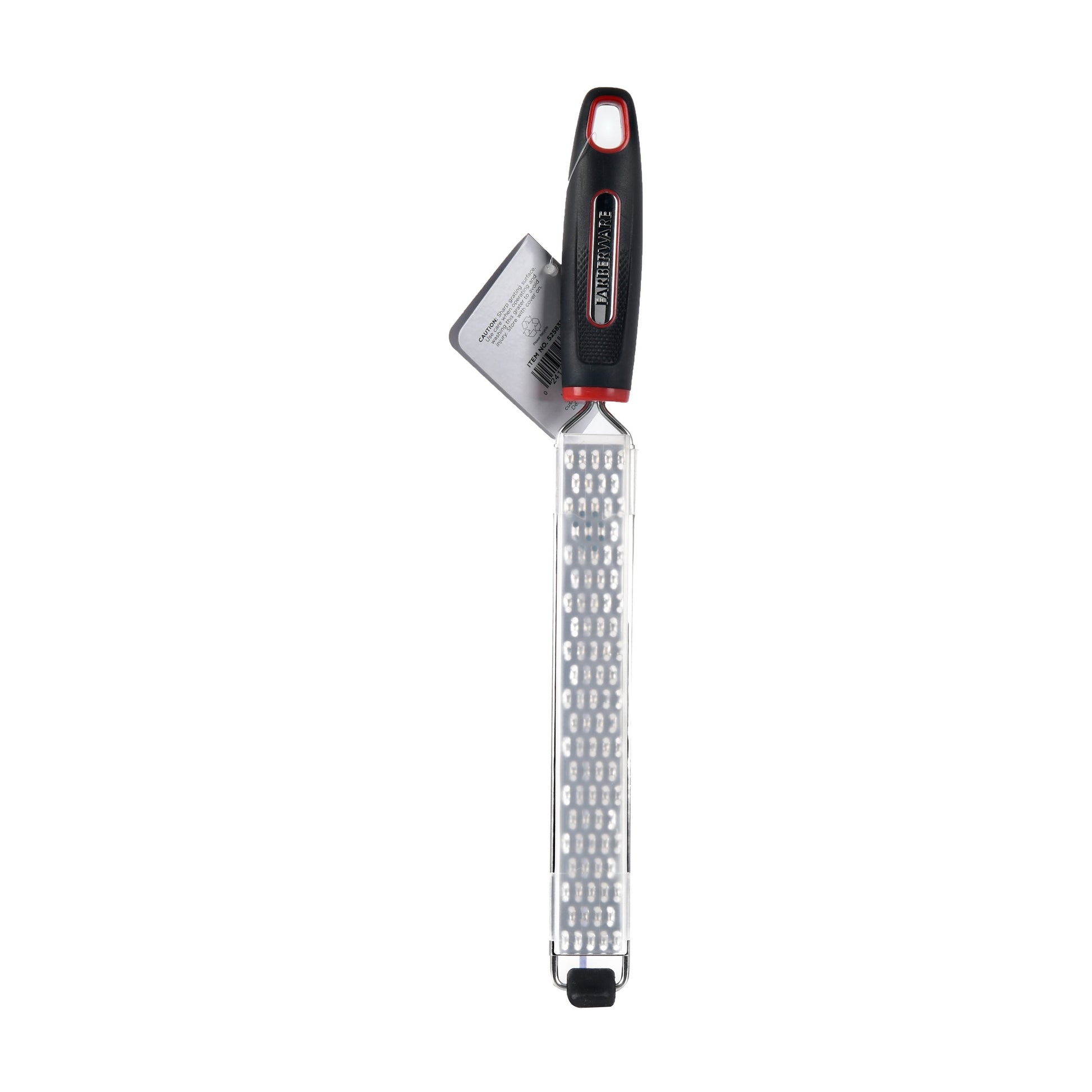 Soft Grips 7-Inch Long Zester/Grater in Black and Red