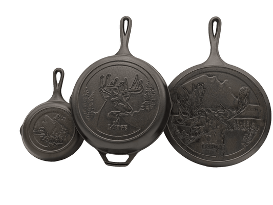 Cast Iron 3 Piece Wildlife Set