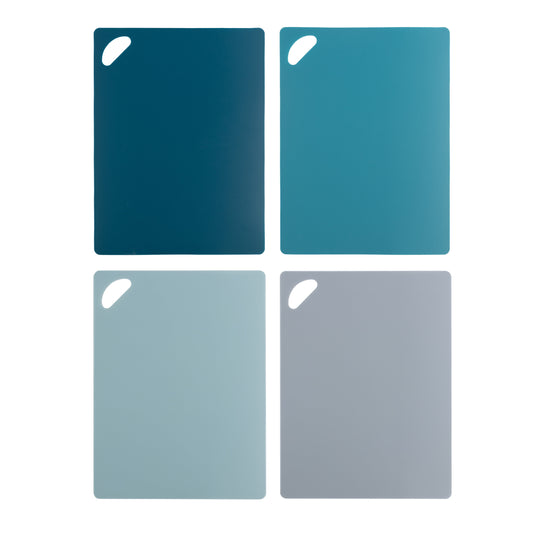 4 Pack Nonslip Flexible Cutting Mats, 14.1" X 10.8", 50% Recycled PP, Multicolor