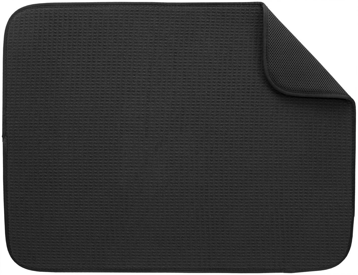 Microfiber Dish Drying Mat Black