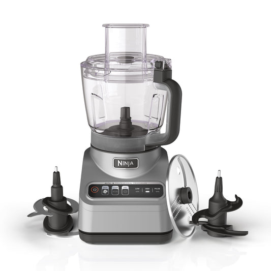 Professional Food Processor, 850 Watts, 9-Cup Capacity, Auto-Iq Preset Programs, Silver