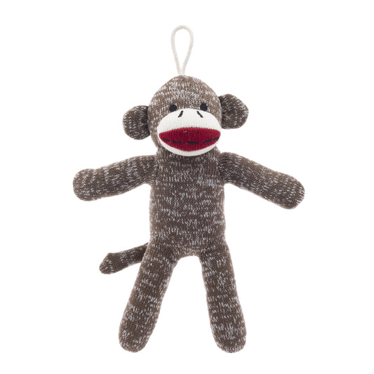 Cozy Buddy Sock Monkey Dog Toy - Chew Level 1