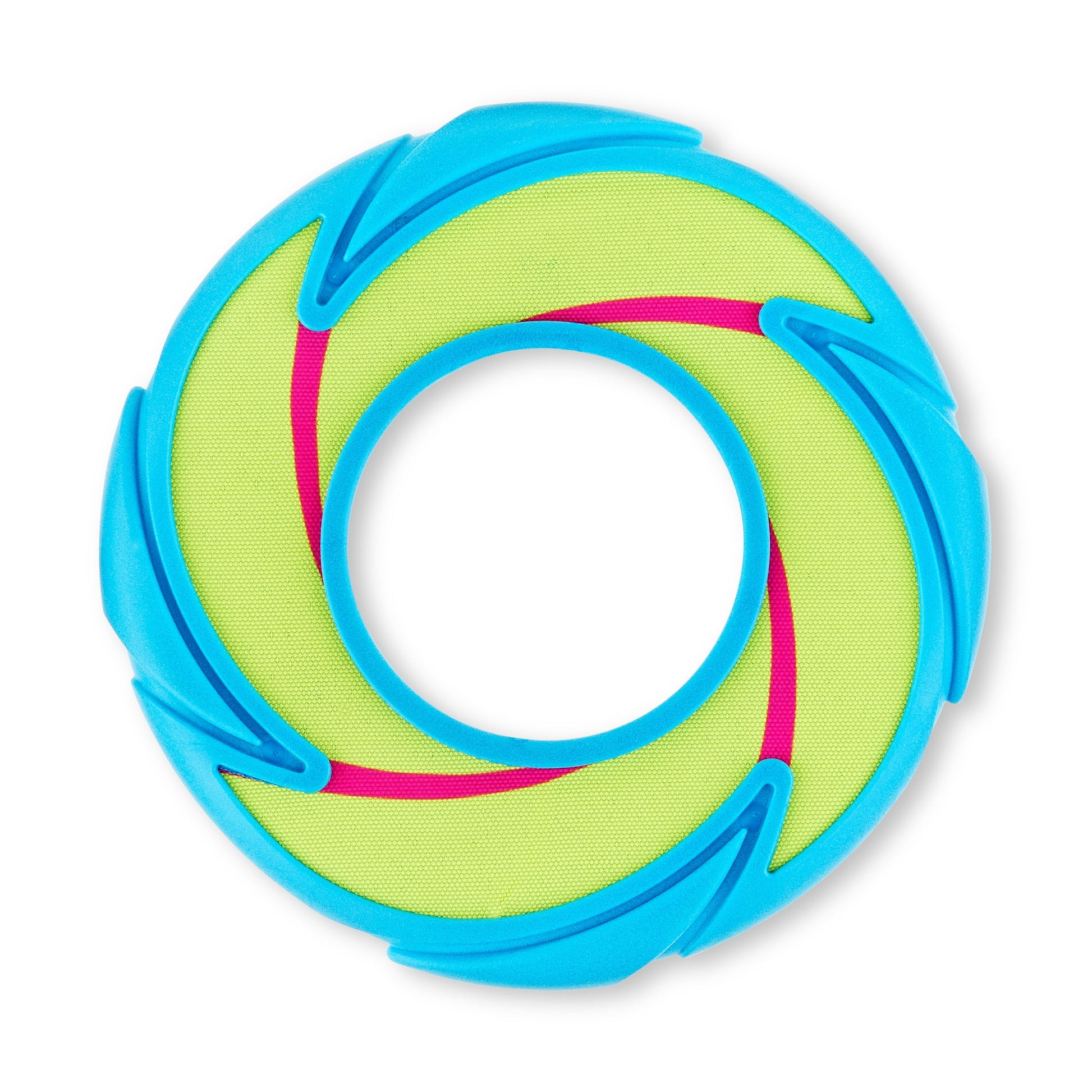 Neon Fetch and Play Buddy Dog Toy, Chew Level 2, 9"