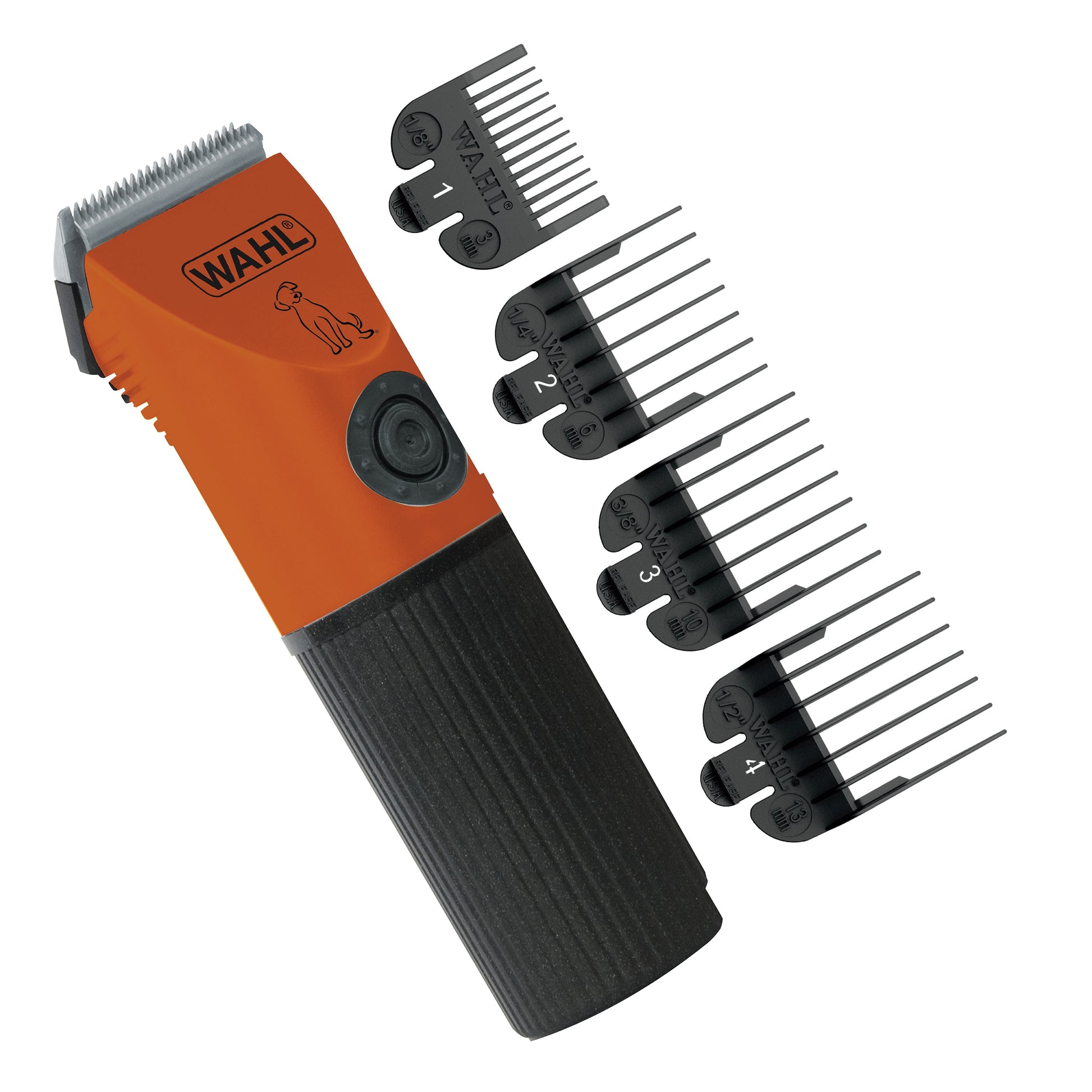 Touch up Battery Powered Pet Dog Clipper-Trimmer, Orange/Black - 70008