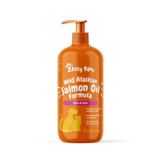 Wild Alaskan Salmon Oil Formula for Cats & Dogs, for Skin & Coat Health, 32Oz