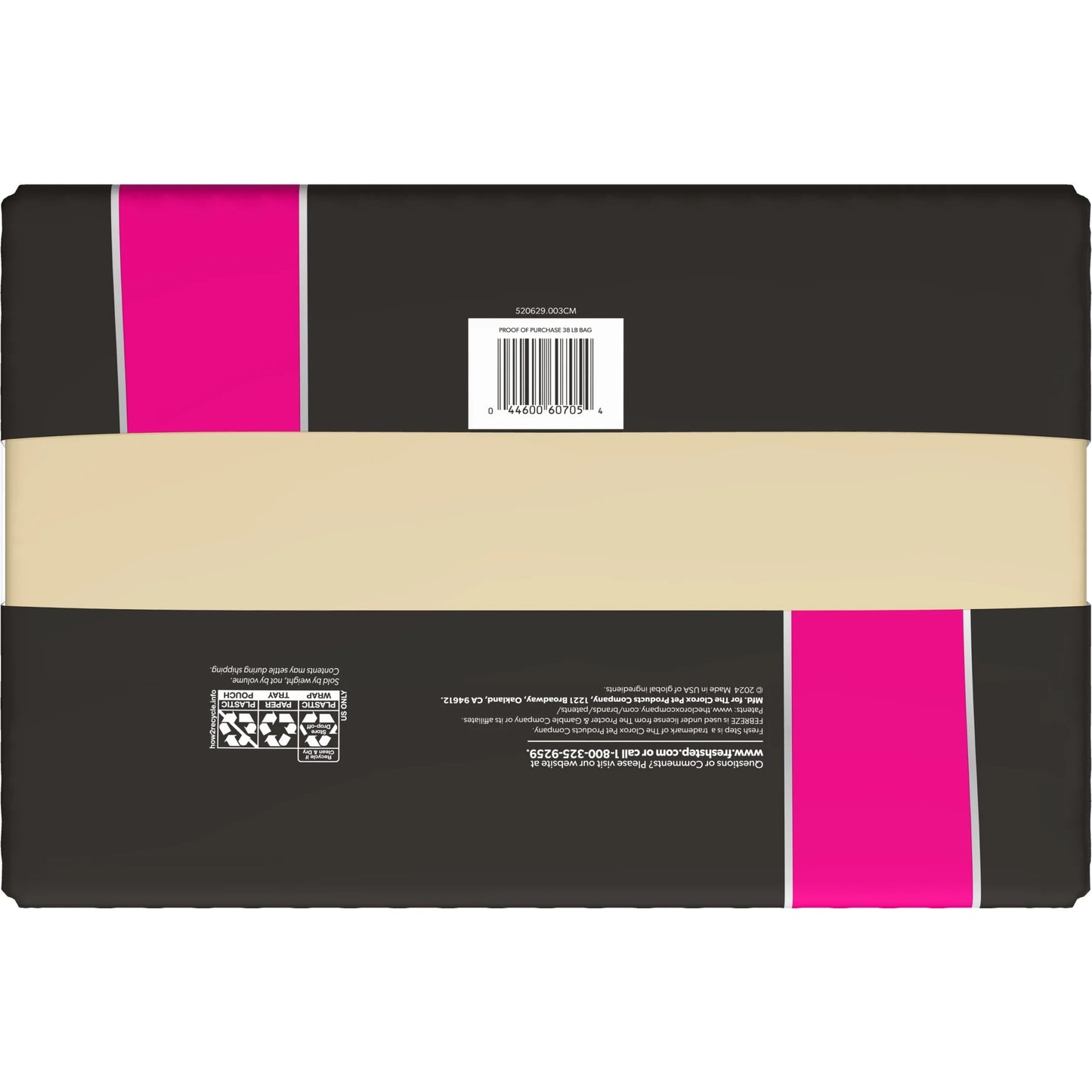 Heavy Duty Clumping Litter with Febreze Freshness, 30 Day Odor Control, 38 Lb