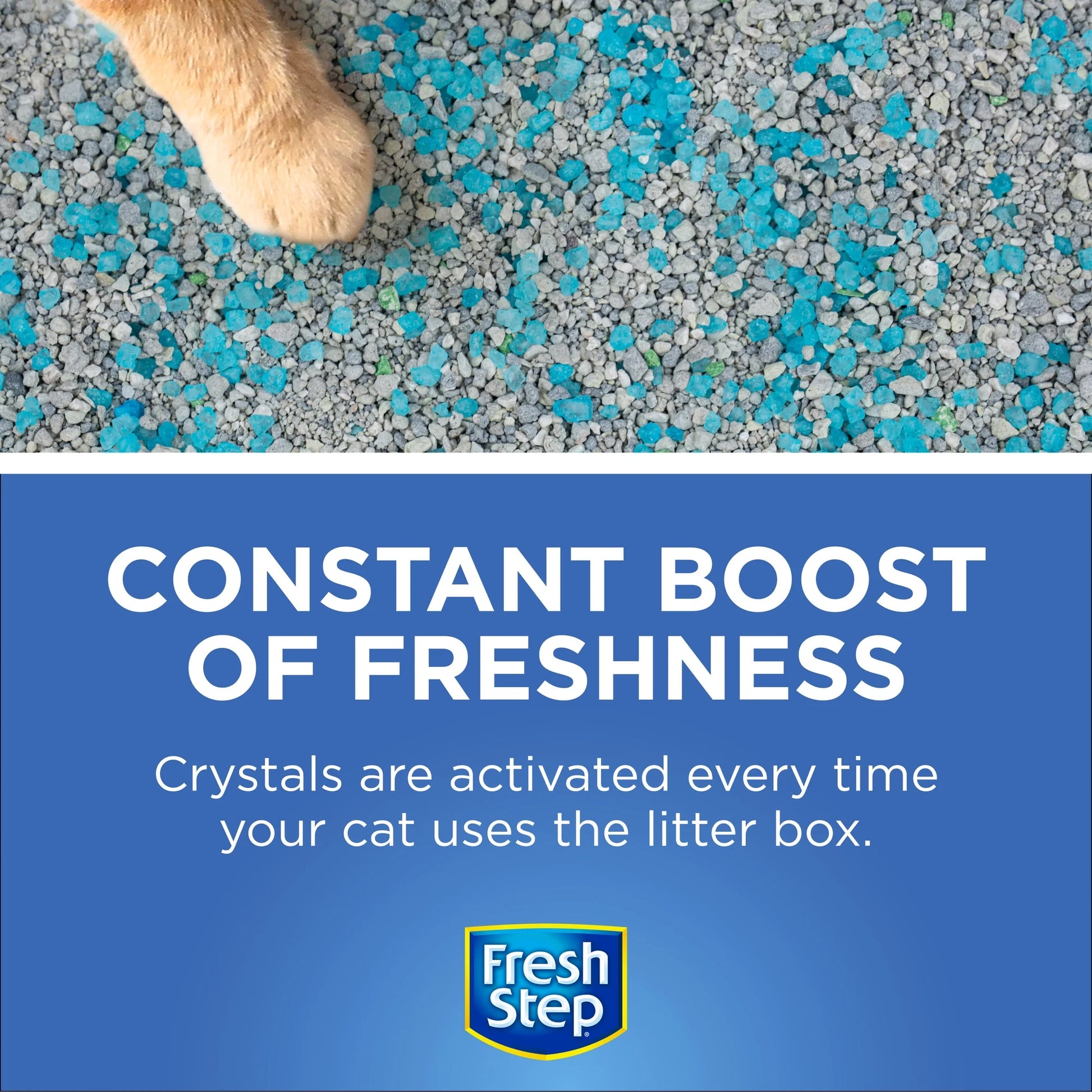 (12 Pack)  Cat Litter Box Deodorizing Crystals, Fresh Scent 15 Oz