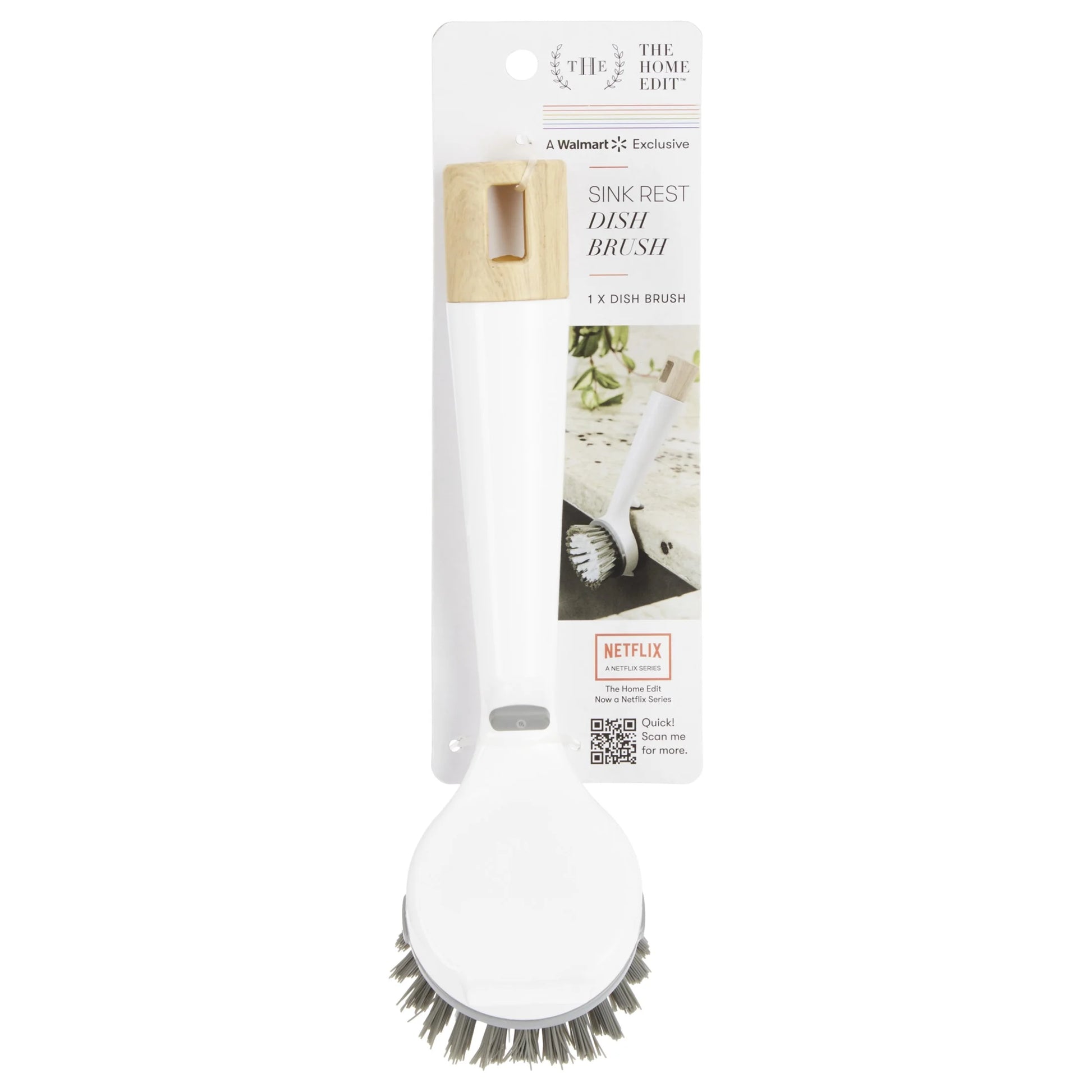 Dish Brush with Nylon Bristles