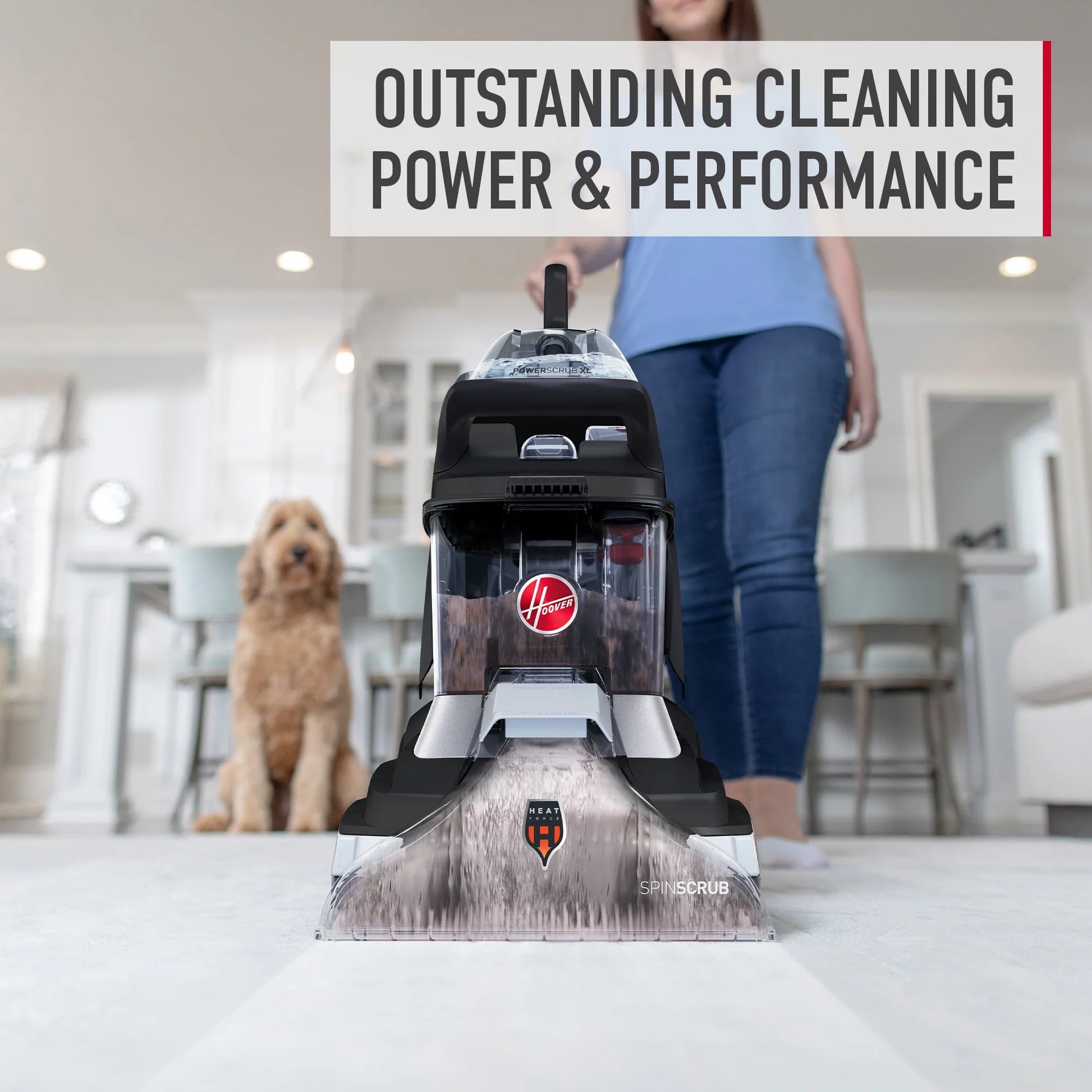 Prime Professional Performance Carpet Cleaner Solution, 50 oz, Ocean Breeze Scent, Liquid Form, Model AH31959, New