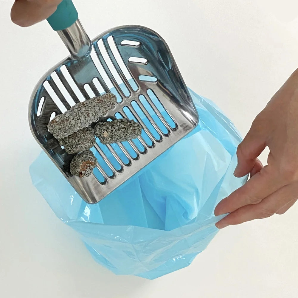 Odor-Sealing Cat Waste Disposal Bags - 90 Scent-Free Bags for Pet Waste and Litter Management