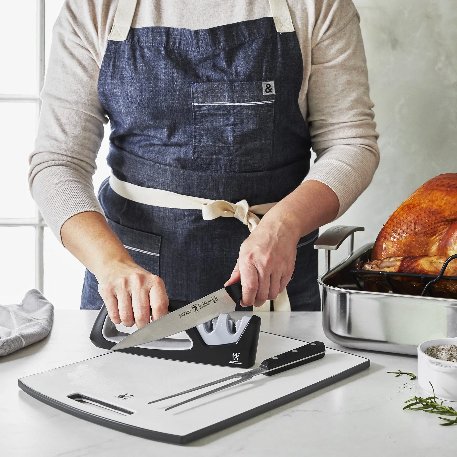 2-Stage Handheld Knife Sharpener