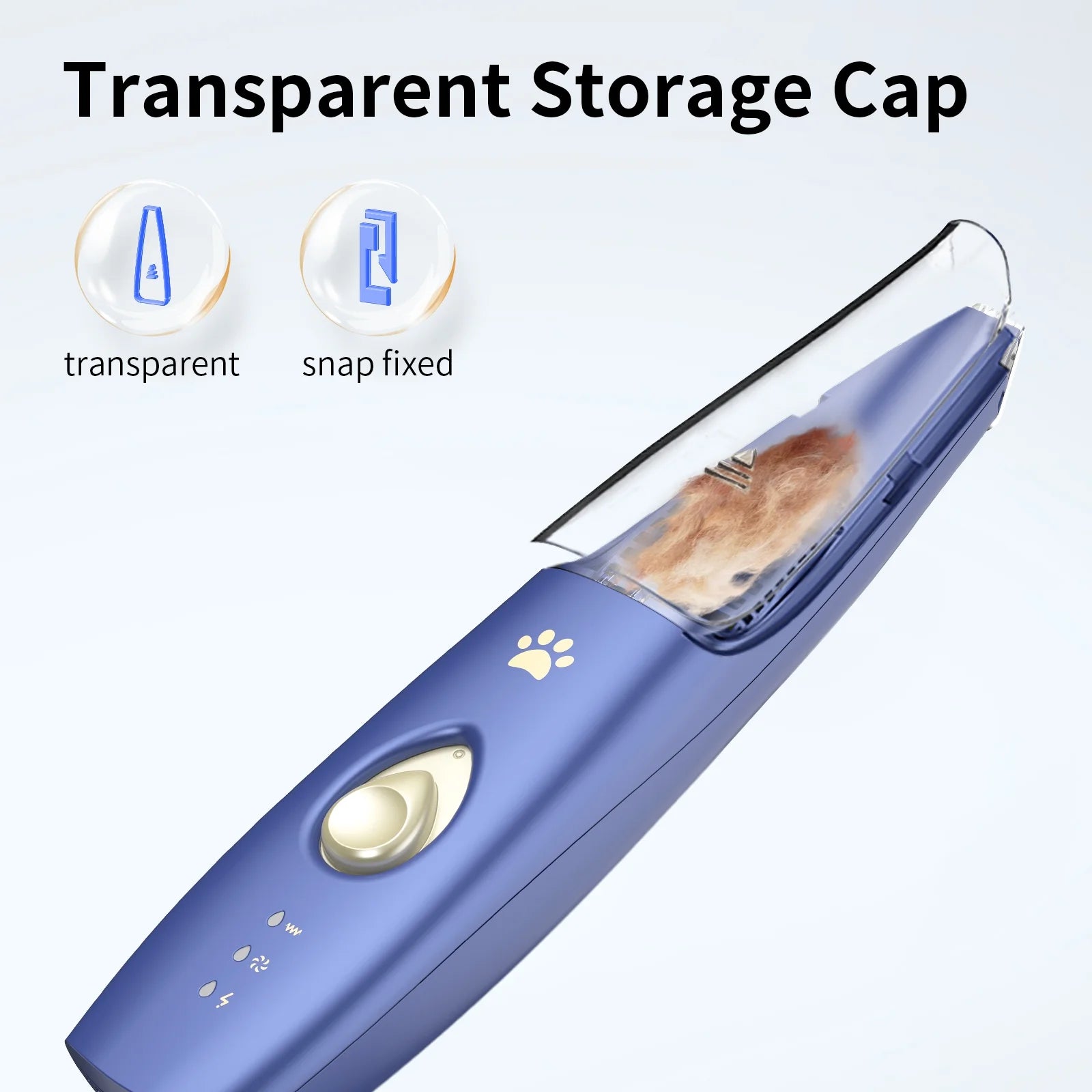 Vacuum Pet Hair Clipper Pet Feet Hair Trimmer Grooming Tool Dog Shaver Buttocks Ears Eyes Hair