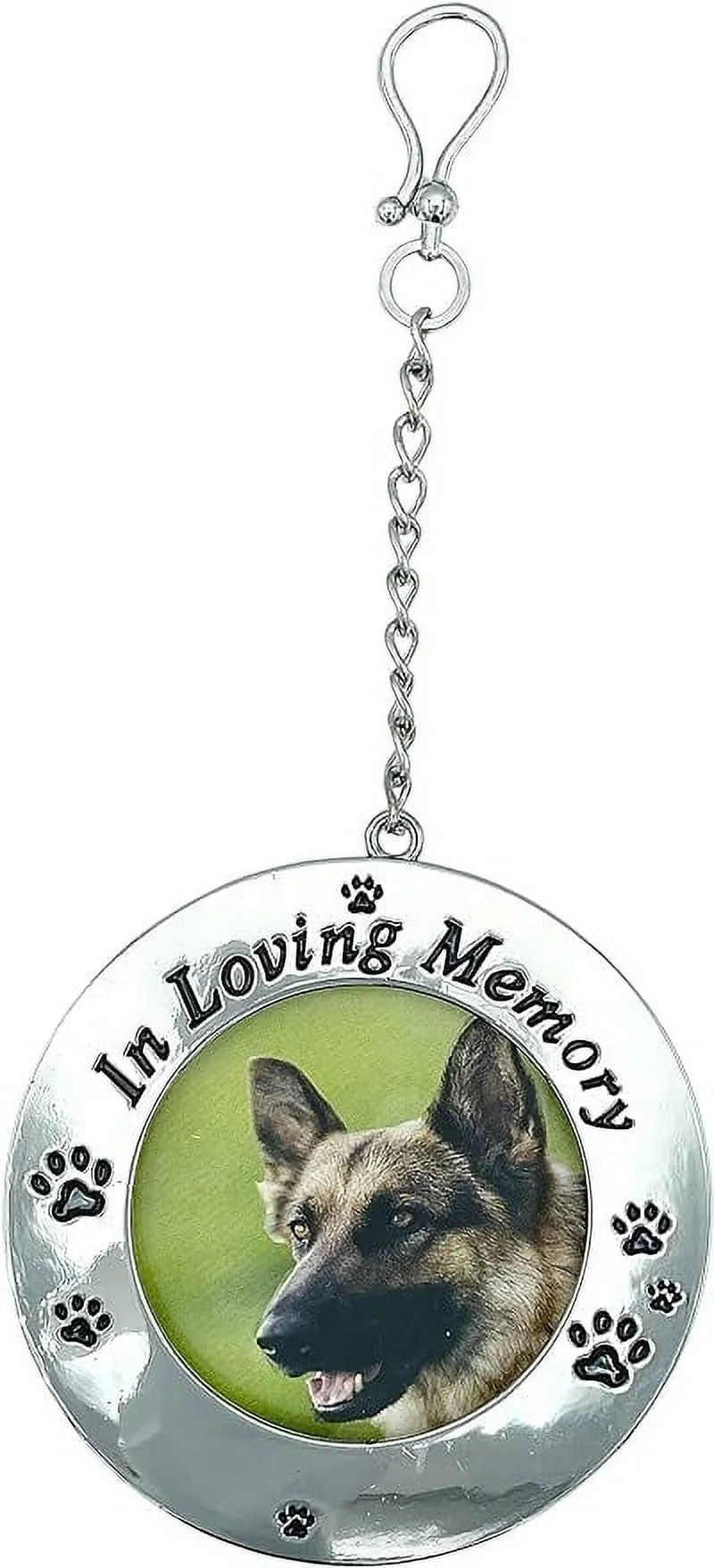 Pet Memorial Photo Frame Ornament in Loving Memory Pets Remembrance