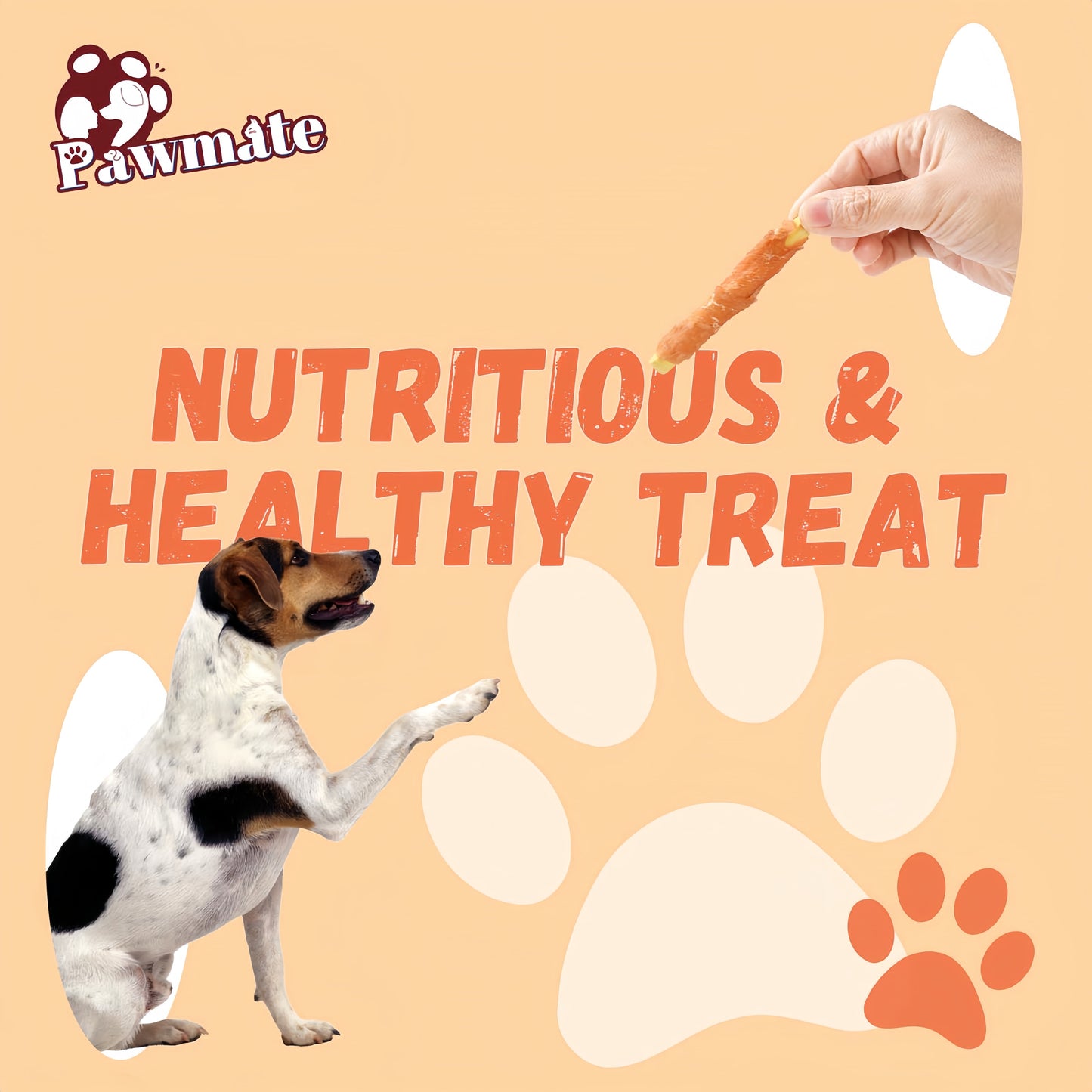 Chicken Jerky-Wrapped Pumpkin Biscuits for Dogs, Digestive Support Soft Chews, 11 oz