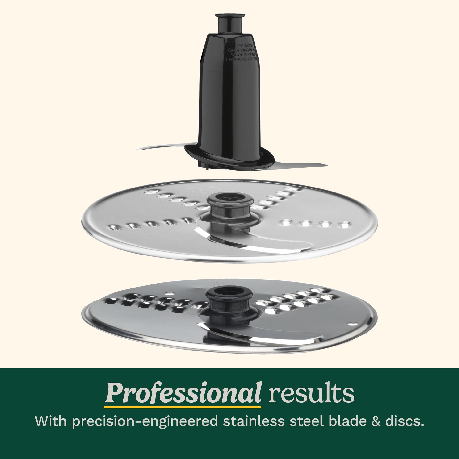 Elemental 8-Cup Food Processor, Silver