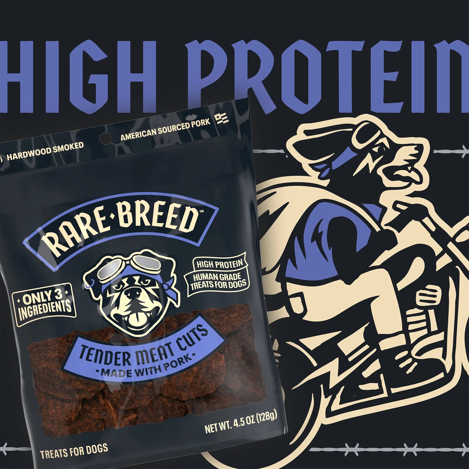 Tender Pork Cuts Dog Treats, 4.5 Ounces