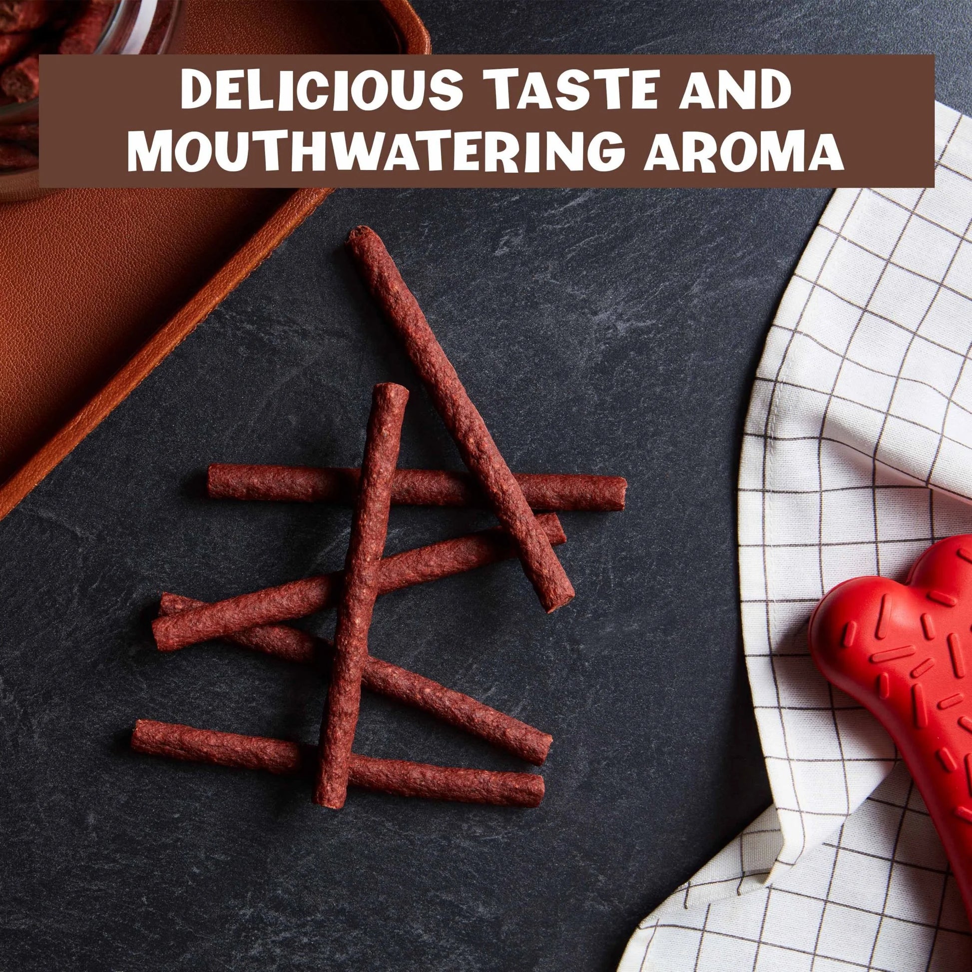 Original Beef Flavor Dog Treats, 7.8 oz Canister