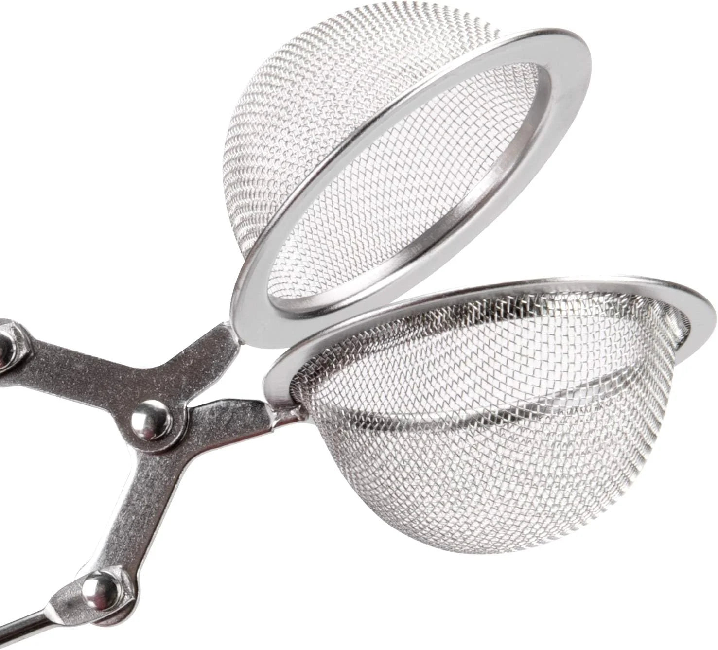 Snap Ball Tea Strainer, 3 Pcs Premium Stainless Steel Tea Infuser with Handle for Loose Leaf Tea Fine Mesh Tea Balls Filter Infusers
