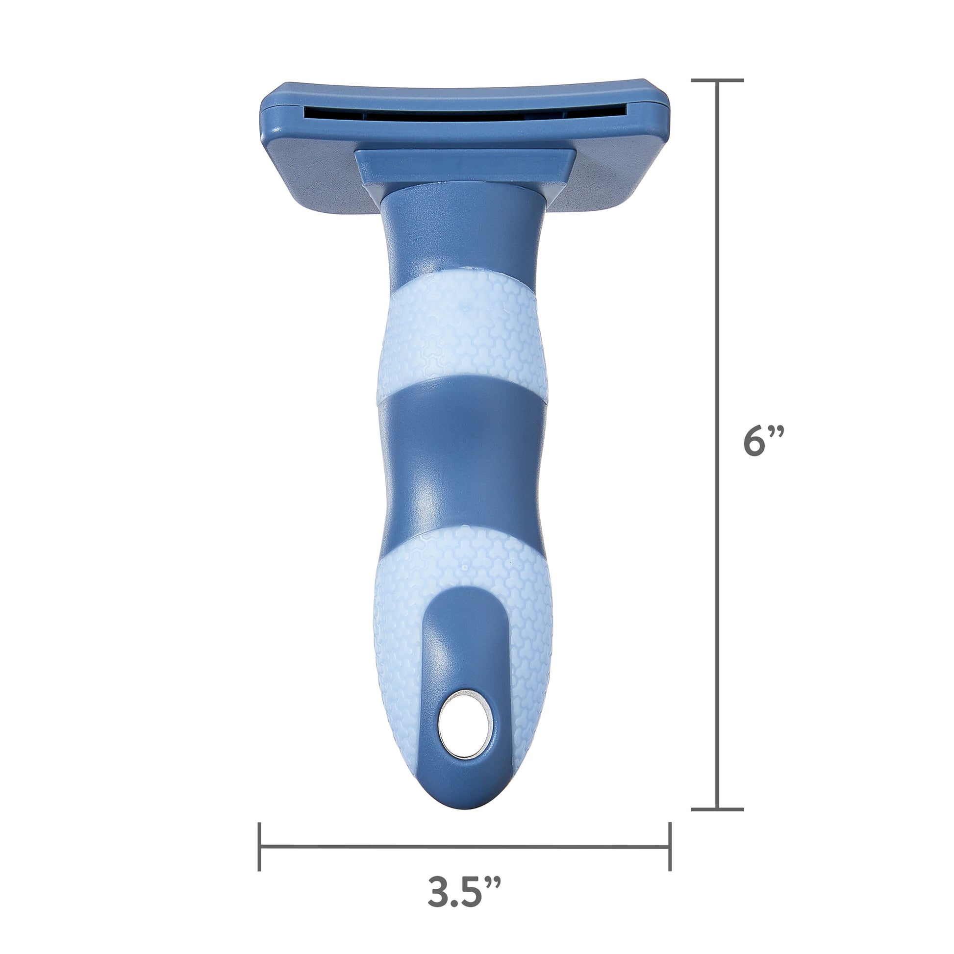 Medium Undercoat Deshedding Tool with Non-Slip Handle for Dogs
