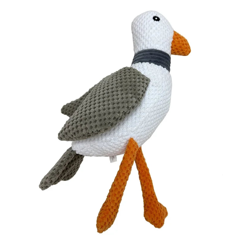 Tough Buddy Seagull Dog Toy, Chew Level 4