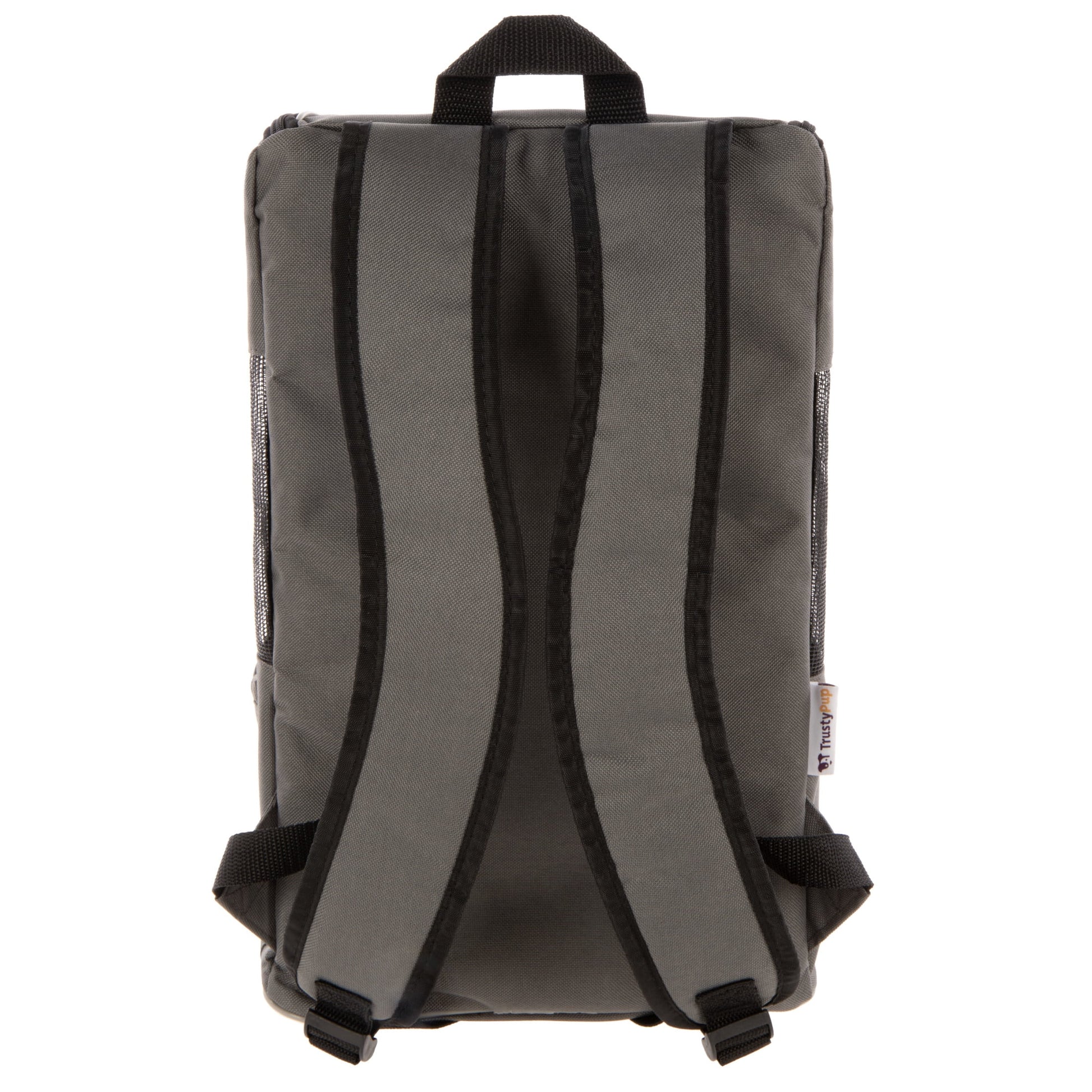 Medium Pet Travel Backpack for Cats and Dogs, Gray, 16 lb Capacity