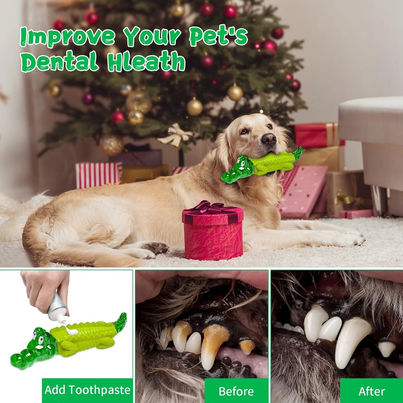 Deluxe Indestructible Dog Chew Toys for Aggressive Chewers - Heavy Duty Options for Small, Medium, and Large Breeds