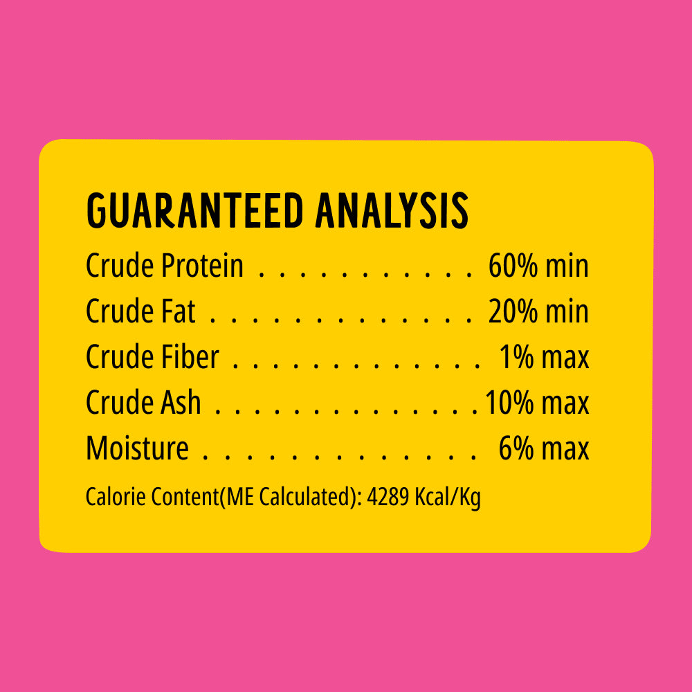 Purrpops Freeze-Dried Tuna Flavored Cat Treats, 4-Piece Pouch