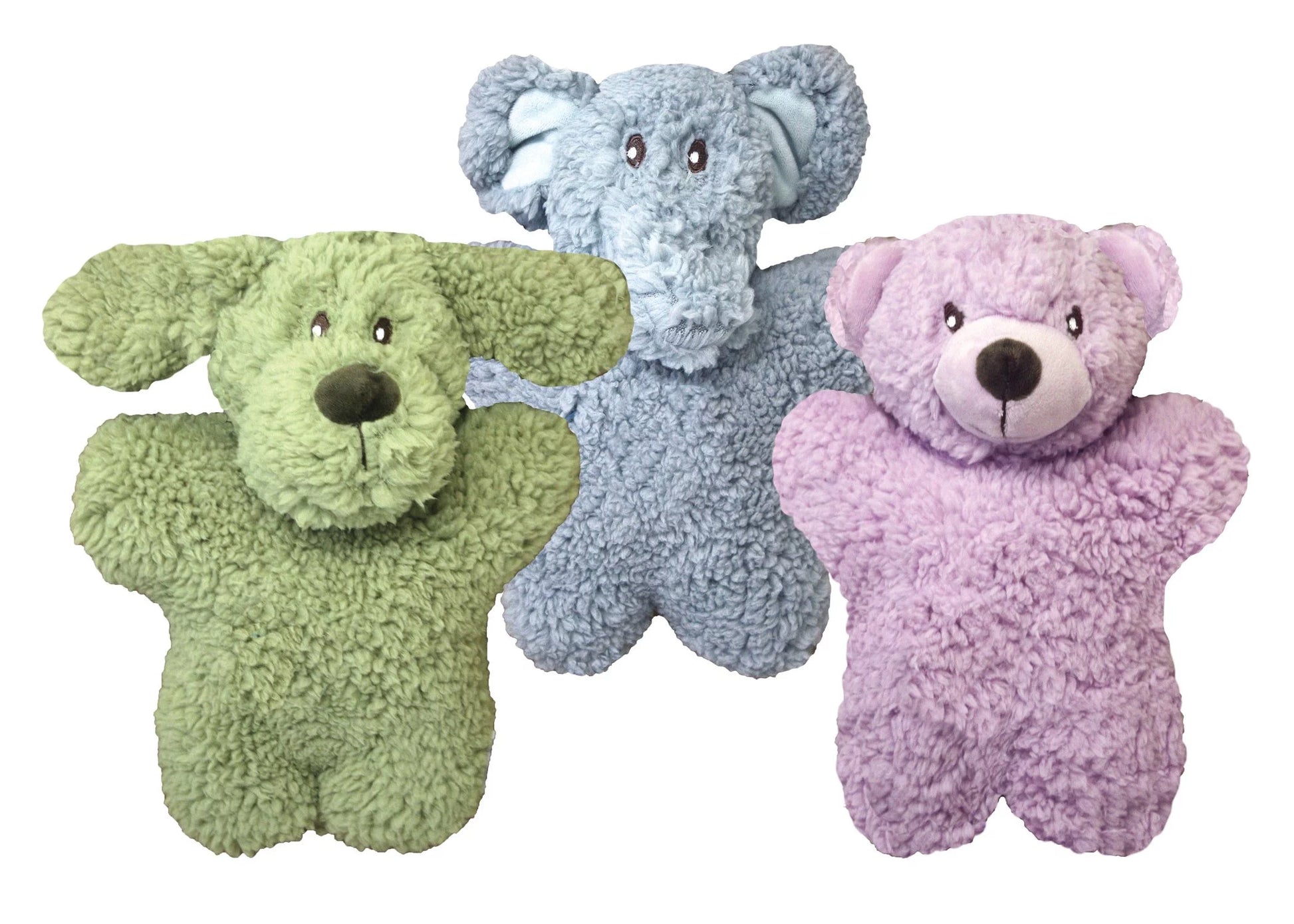 Aromadog Calming Fleece Dog Toy for Man's Best Friend, 9-Inch Size, Assorted Designs