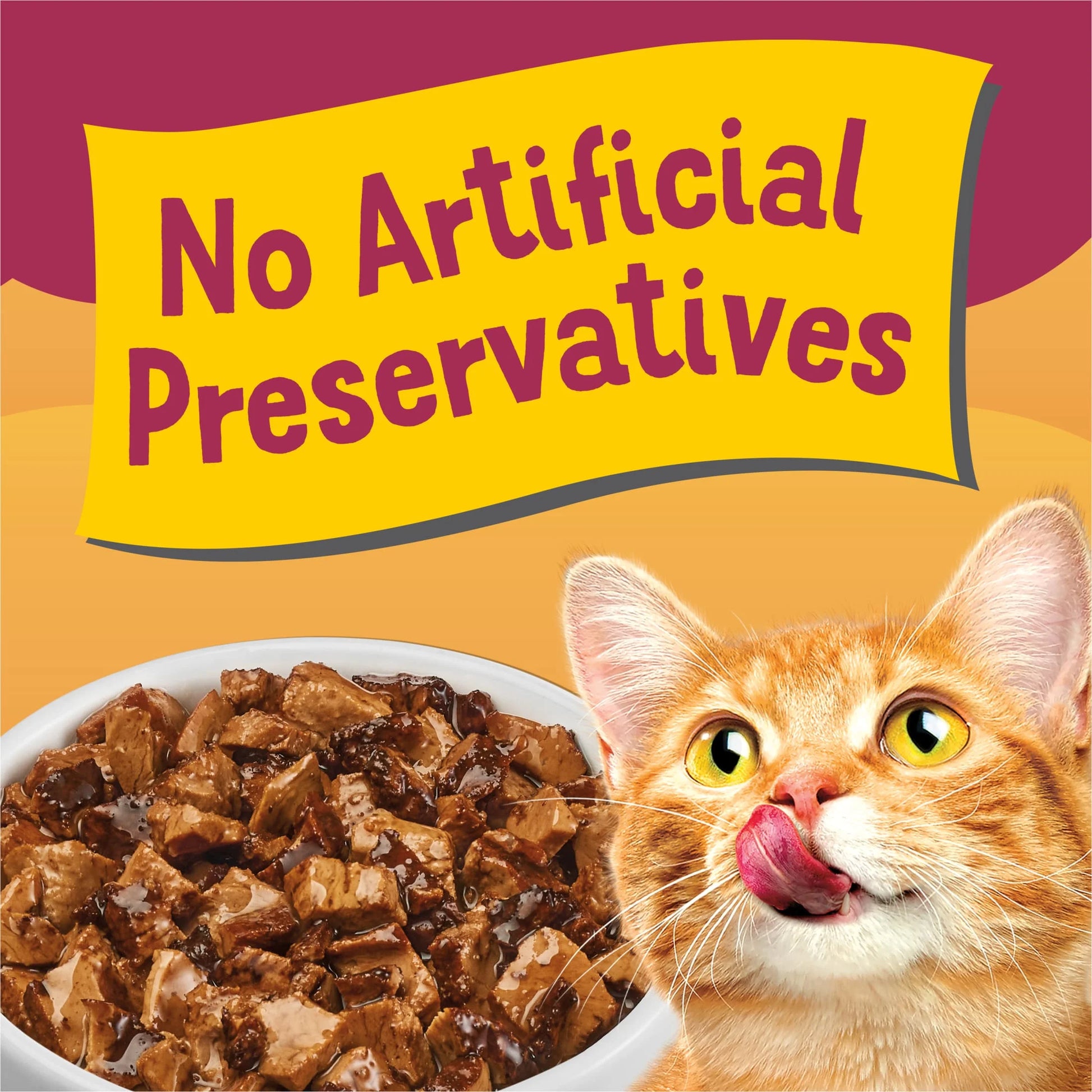 Purina  Poultry Faves Variety Pack in Gravy, 8-Pack Cat Food Complement