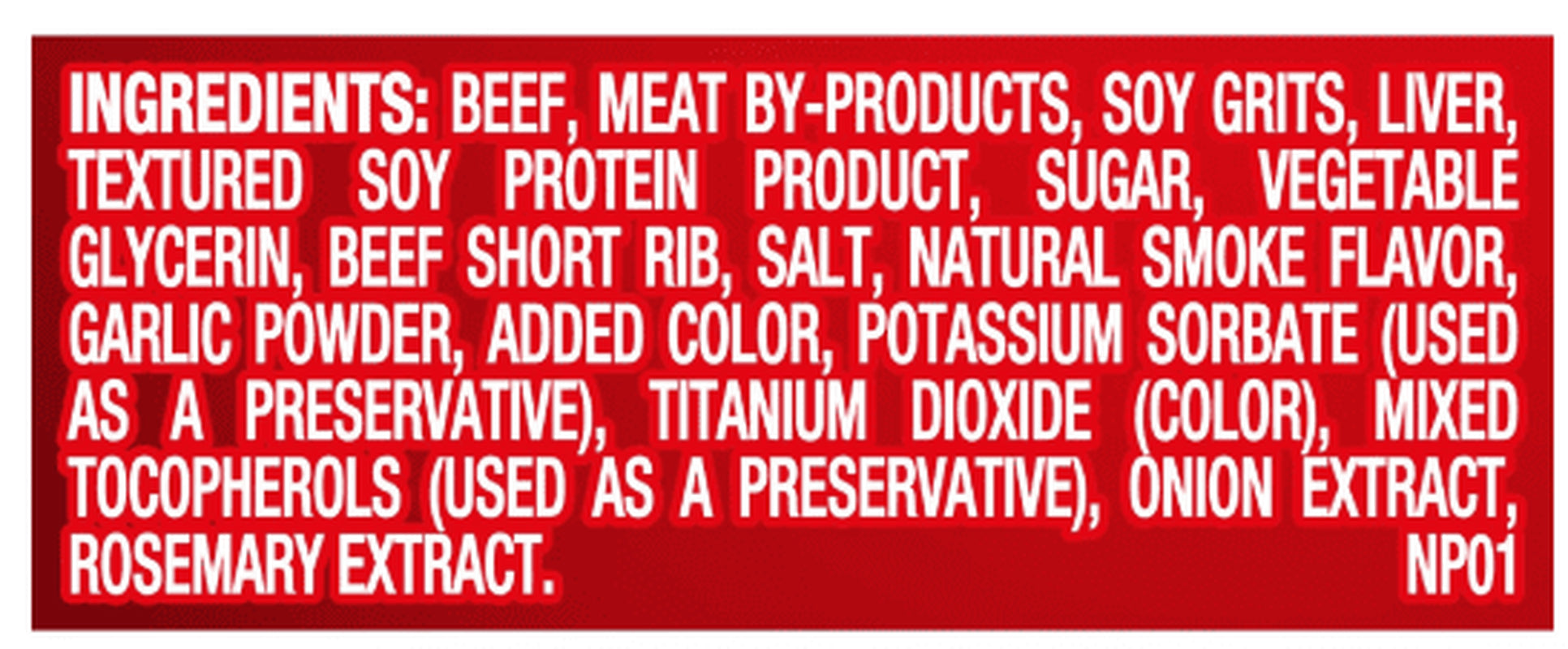 Rounds Dog Treats for All Ages - Beef & Short Rib, 20.5 Oz