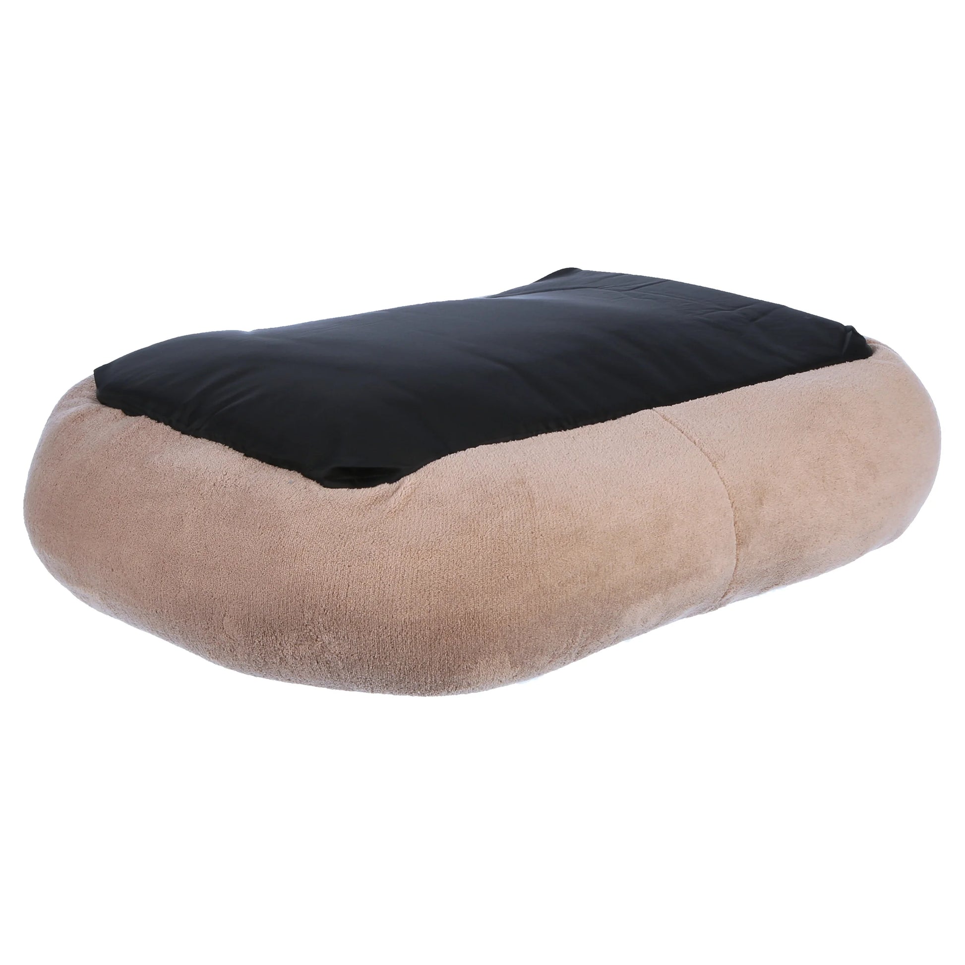 Midwest Homes for Pets Cuddle Dog Bed, Ultra-Soft Fleece Dog & Cat Cuddle Bed, Small, Brown
