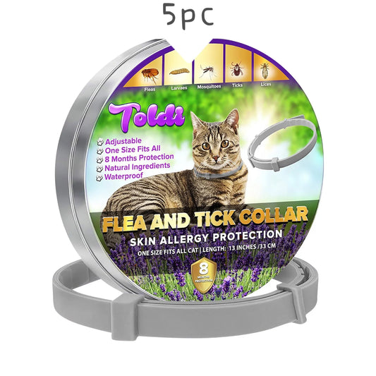 8-Month Flea and Tick Prevention Collar for Cats