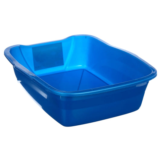 s Cat Litter Pan Blue Large